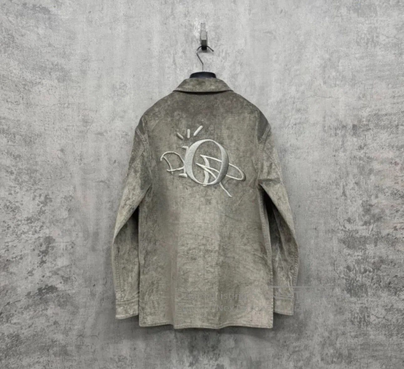 Dior dior embroidered logo velvet jacket. Size US L / EU 52-54 / 3 - 1 Thumbnail