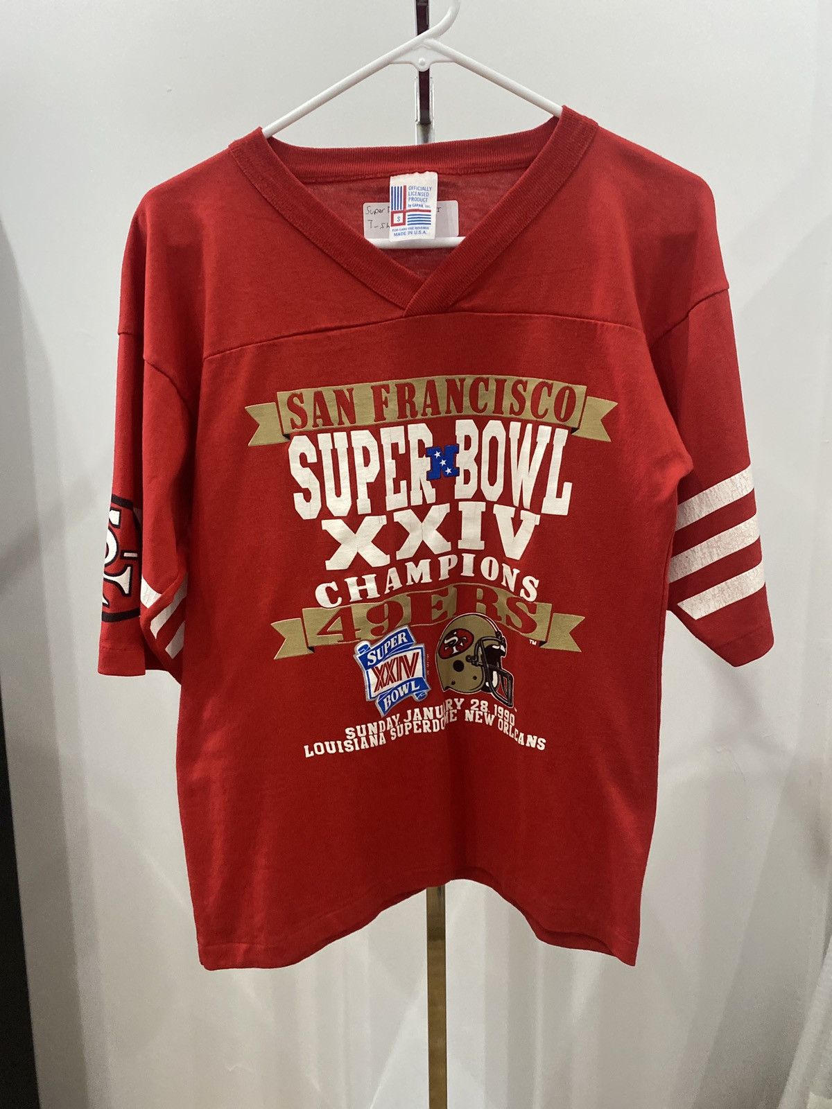 Other Vintage Super Bowl 24 49ers T-Shirt Size US S / EU 44-46 / 1 - 1 Thumbnail