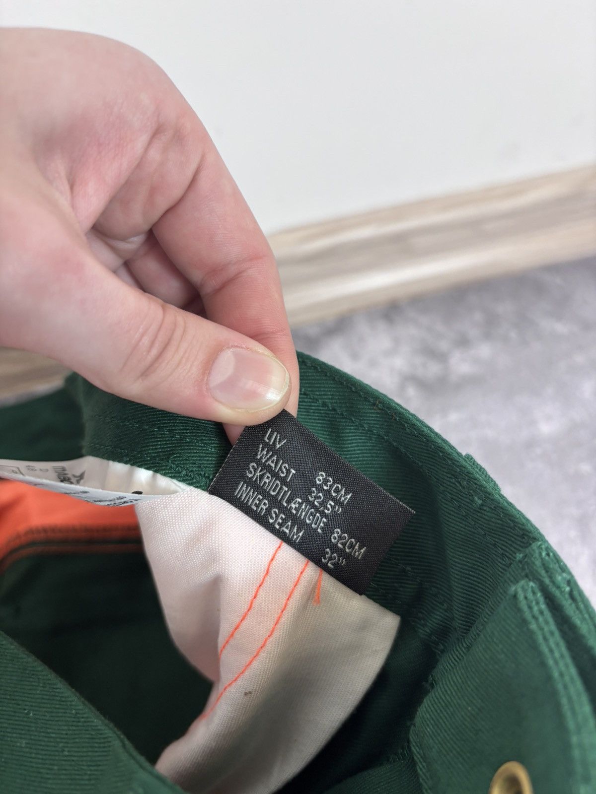 Other Mascot Men’s NWT Reflective Green/Orange Safety Cargo Pants Size US 32 / EU 48 - 12 Thumbnail