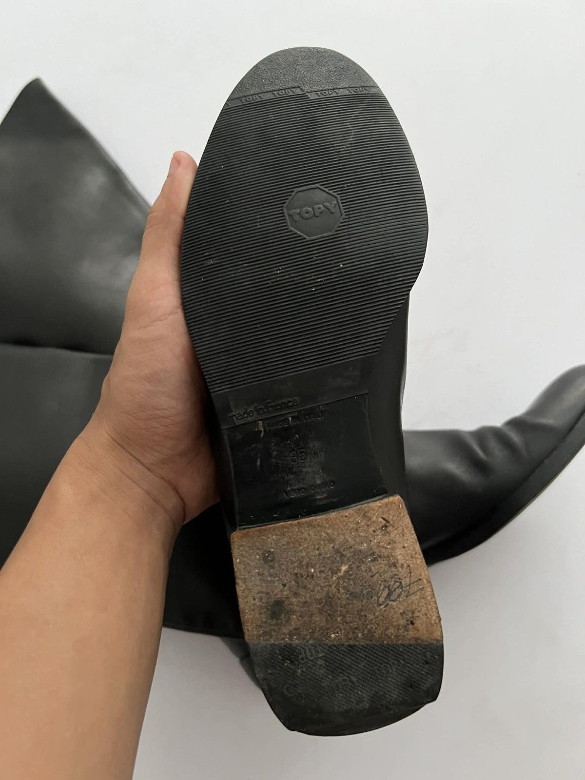 Helmut Lang Helmut Lang - Vintage Knee Boots Size US 5.5 / IT 35.5 - 11 Thumbnail