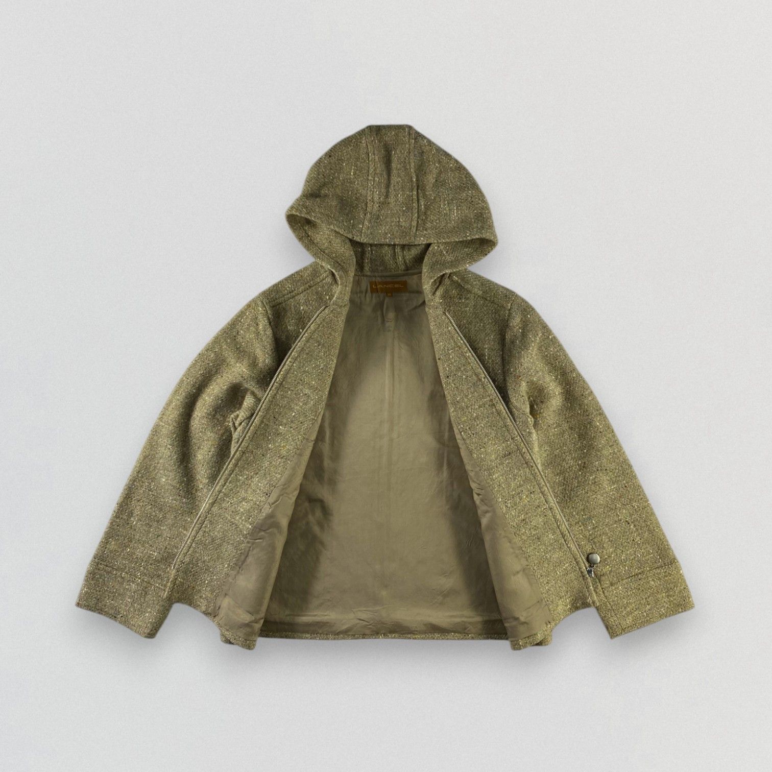 Lancel Vintage Lancel Hooded Zipper Jacket Size US L / EU 52-54 / 3 - 2 Thumbnail