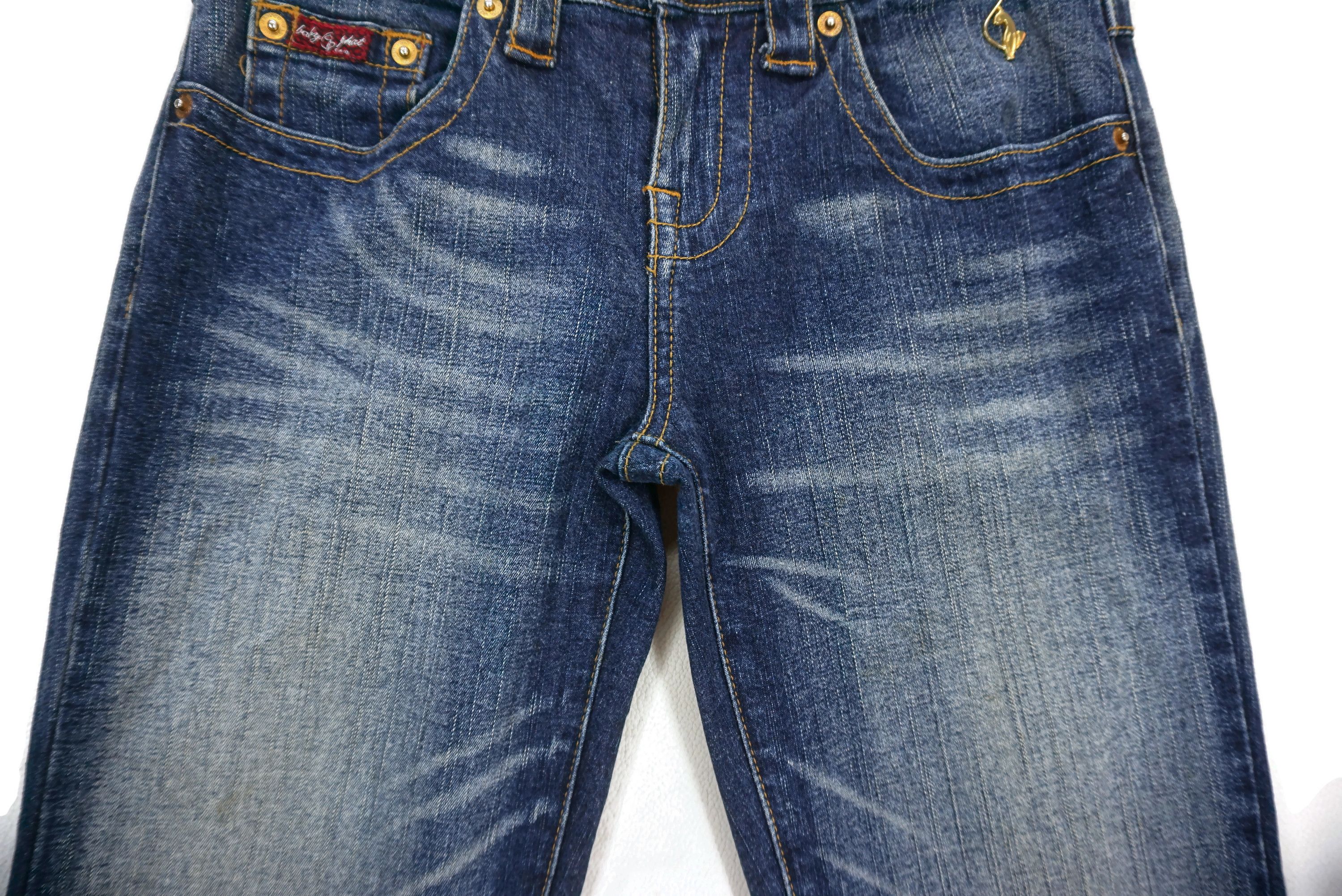 Phat Farm Baby Phat Jeans Size W25xL33.5 Low-Rise Bootcut Denim Size 25" / US 0 / IT 36 - 6 Thumbnail