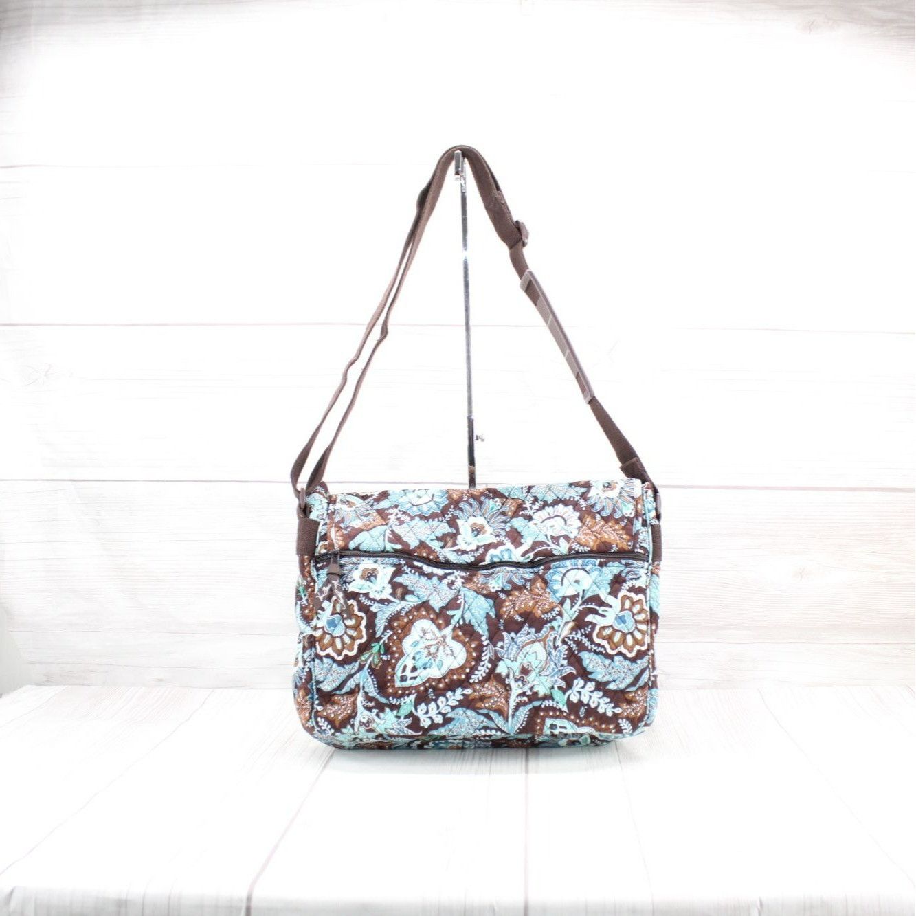 Other Vera Bradley Paisley Print Quilted Flap Messenger Bag Size ONE SIZE - 7 Thumbnail