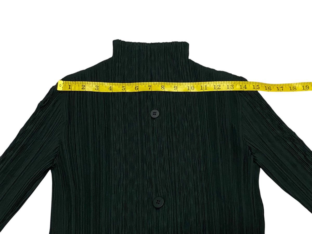 Issey Miyake Fete Issey Miyake Plated Cardigan Fish Scales On the Sleeves Size M / US 6-8 / IT 42-44 - 20 Thumbnail