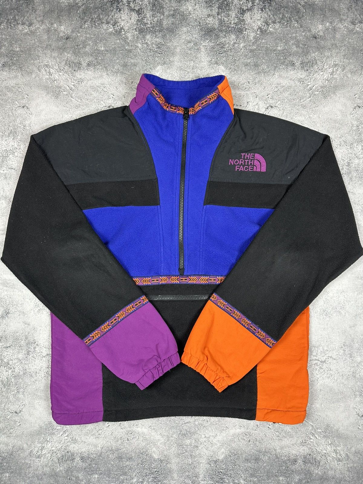 The North Face Rage Multicolor Retro Fleece Anorak Jacket