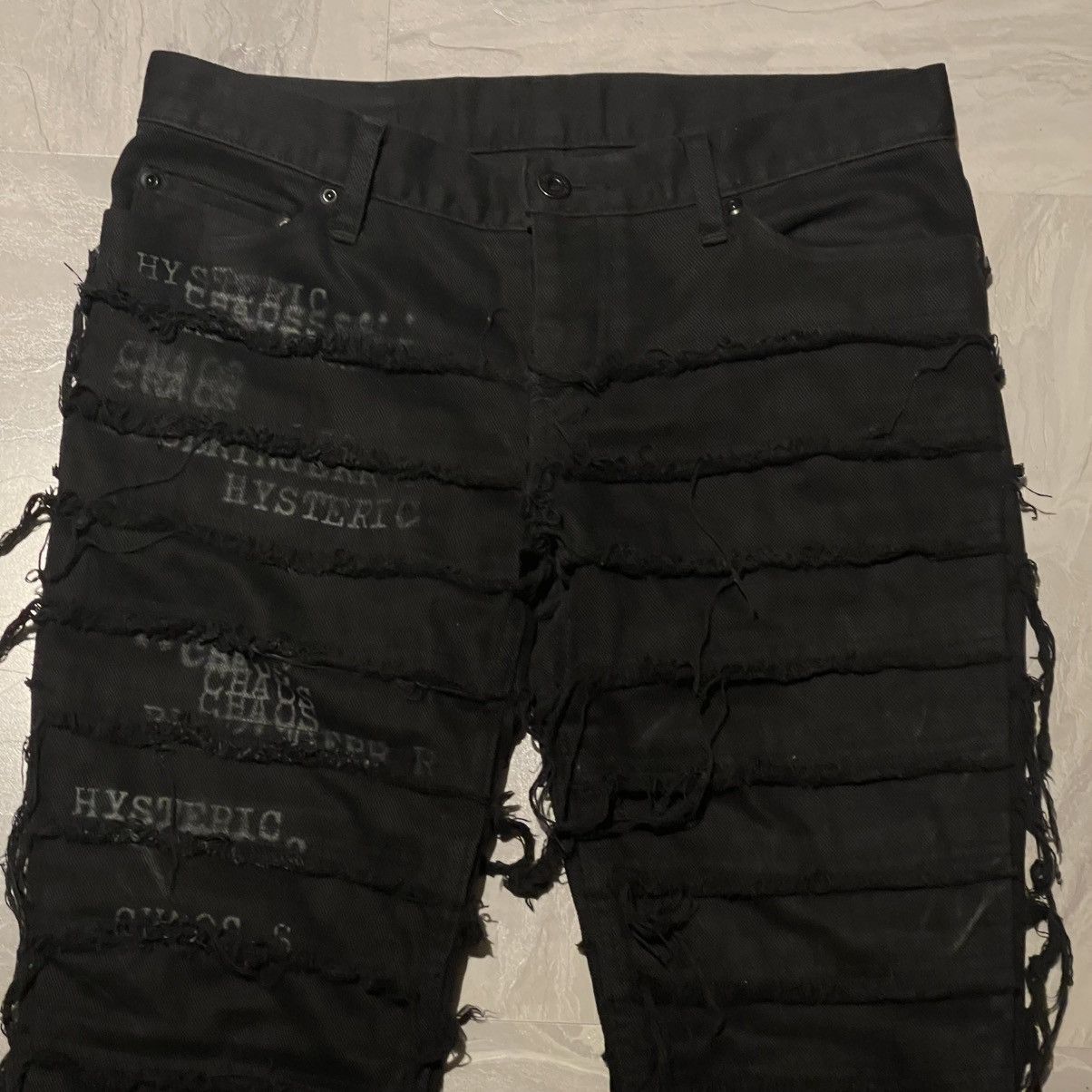Hysteric Glamour Hysteric Glamour “Chaos Crust Hagi” Size US 28 / EU 44 - 2 Thumbnail