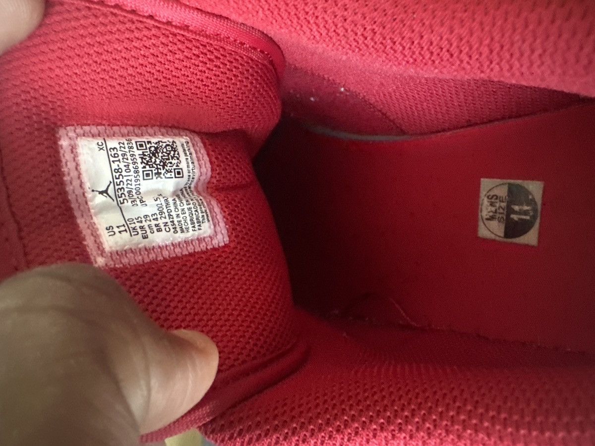 Jordan Brand Air jordan 1 low Red black Size US 11 / EU 44 - 7 Thumbnail