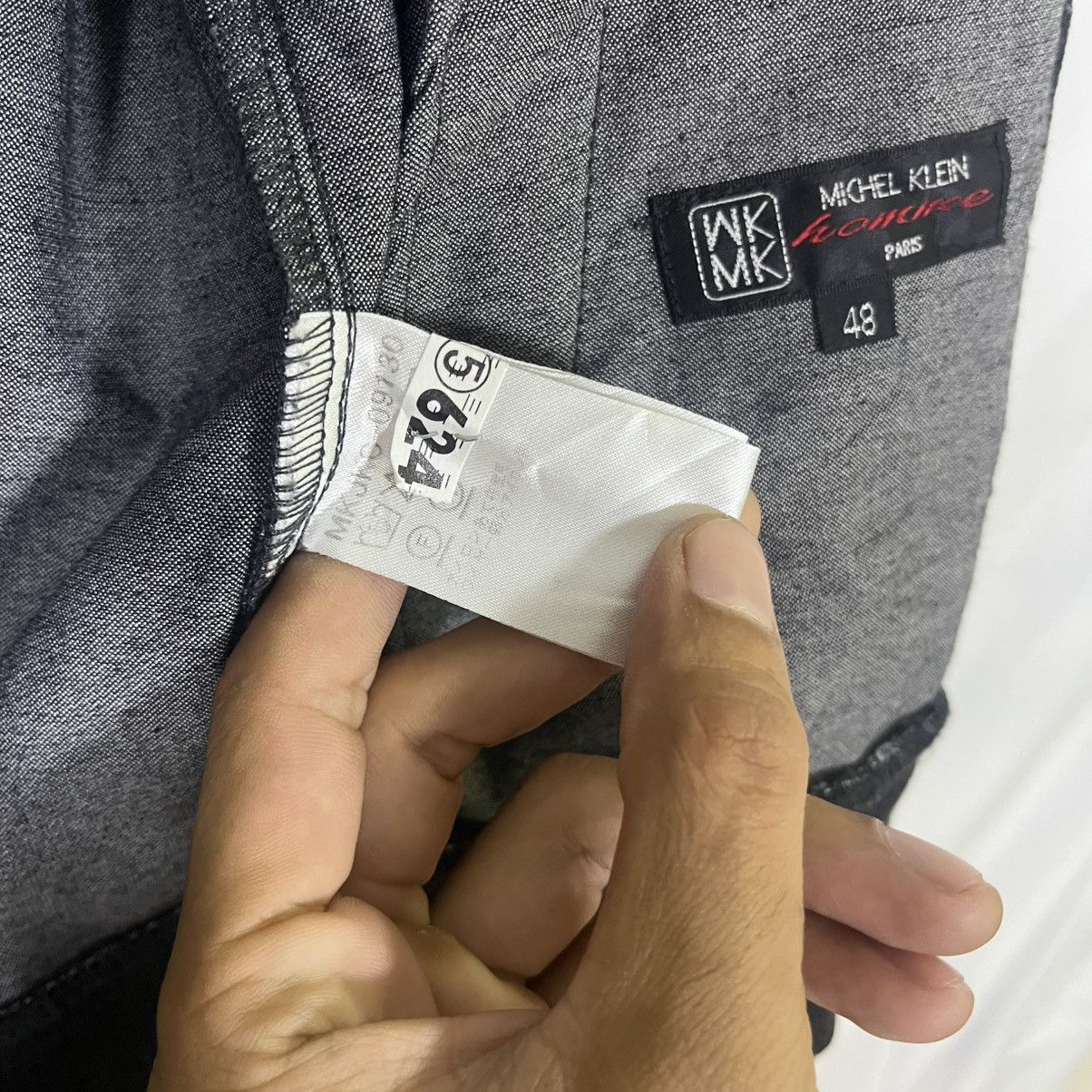 Michel Klein VINTAGE MICHEL KLEIN HOMME PARIS ZIP UP JACKET Size XL / US 12-14 / IT 48-50 - 6 Thumbnail