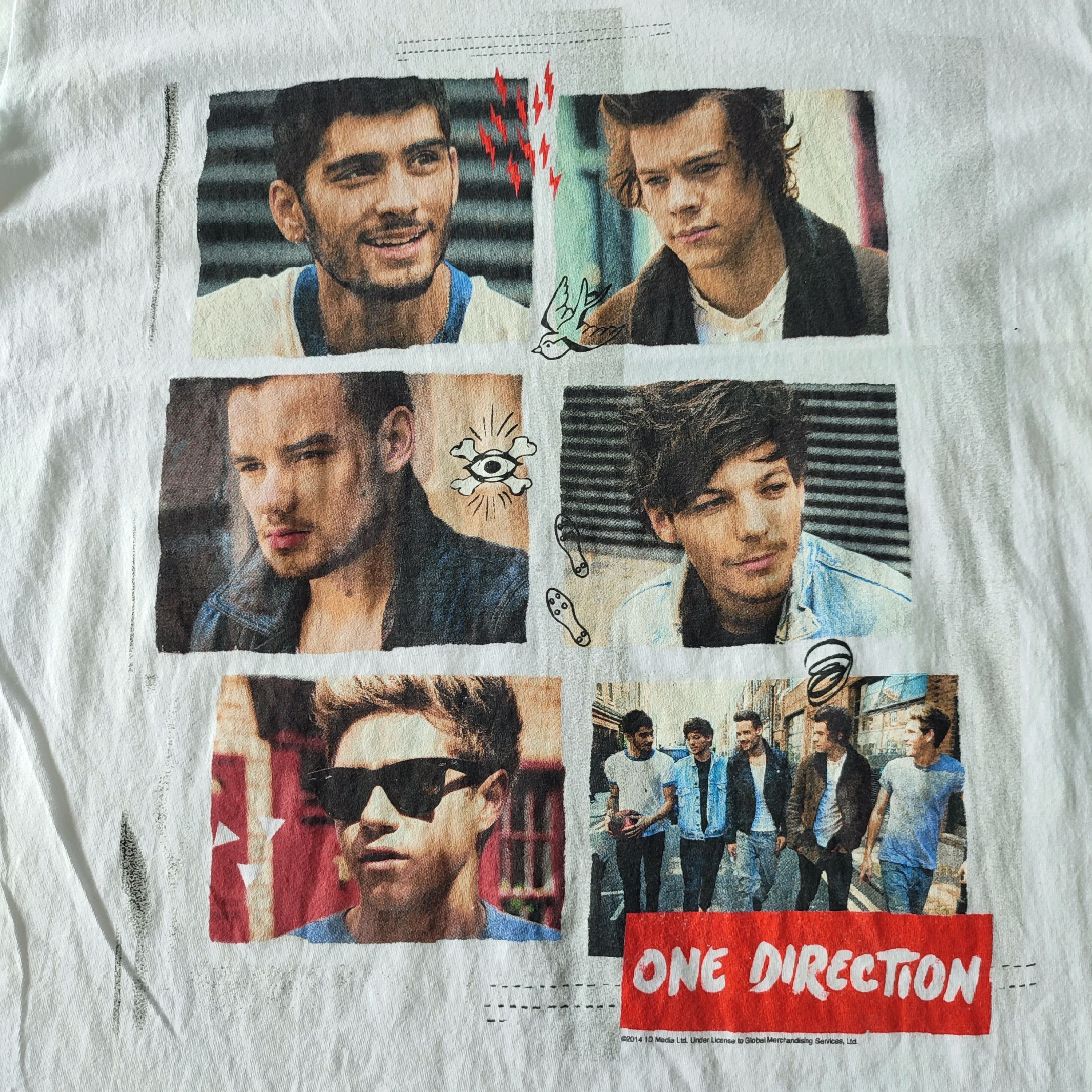 Band Tees RARE🔥 ONE DIRECTION T SHIRT Size US M / EU 48-50 / 2 - 3 Thumbnail