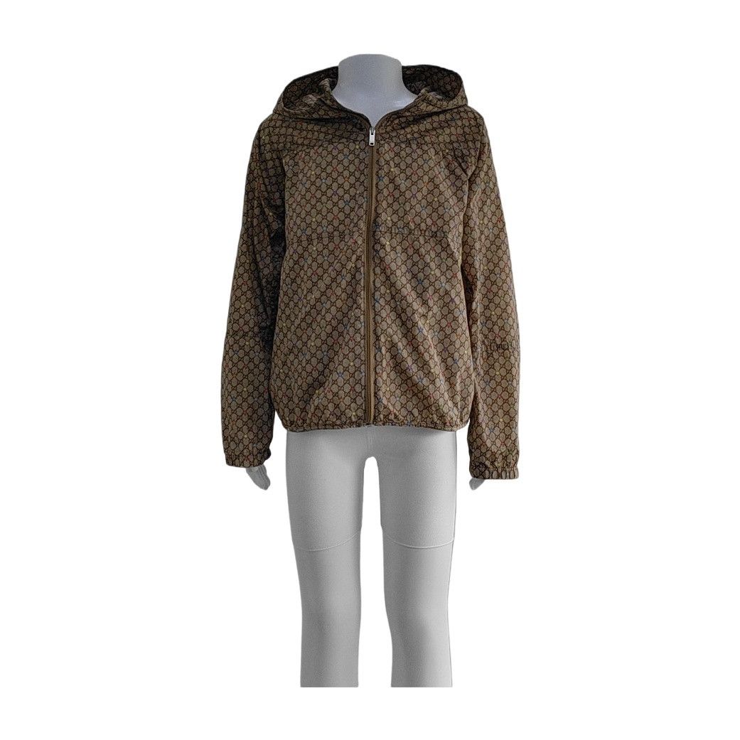Gucci Gucci GG Star Monogram Hooded Jacket Size 8Y Size XXS / US 00 / IT 34 - 1 Thumbnail