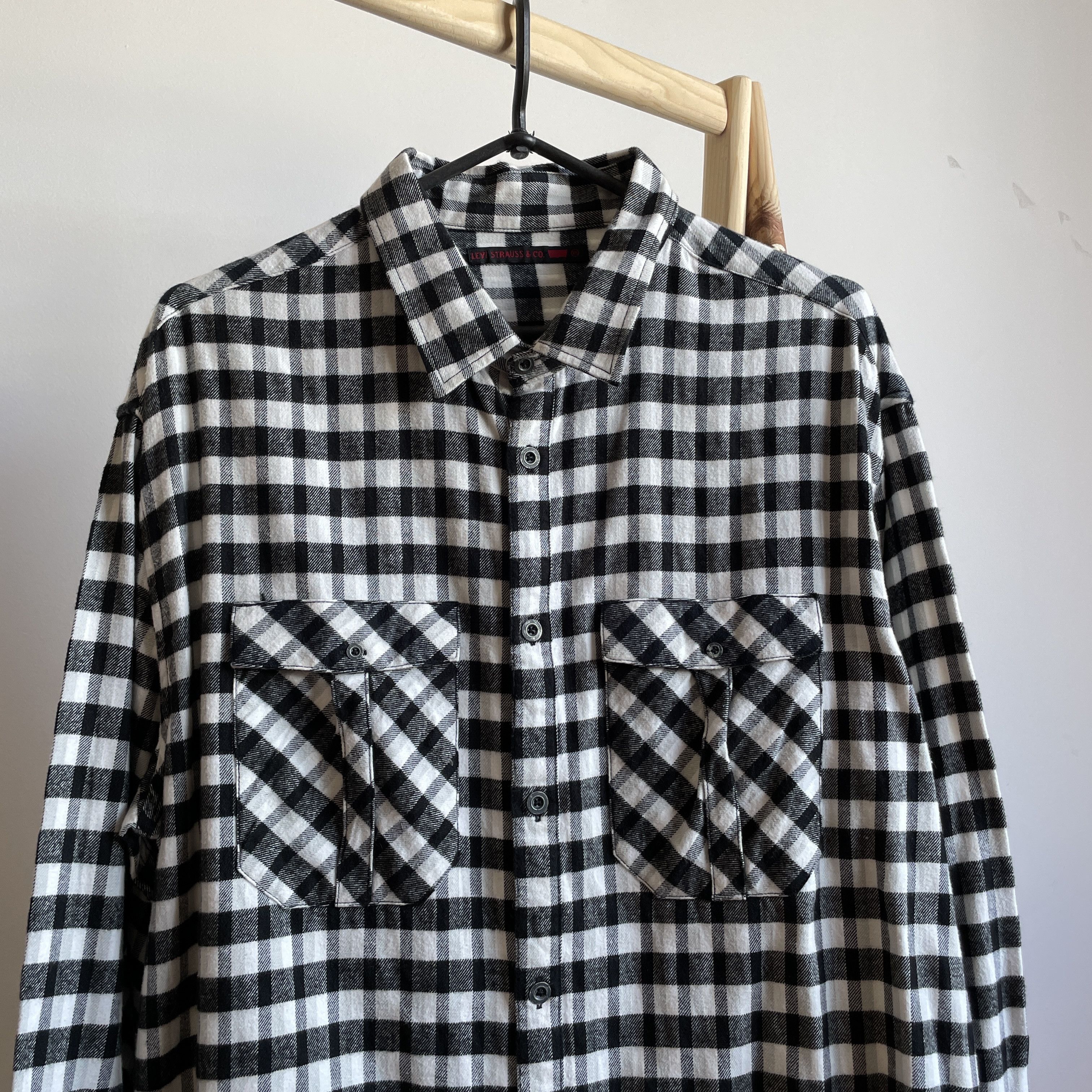 Levi's Levi's Checkered Flannel Shirt Size XL Size US XL / EU 56 / 4 - 3 Thumbnail