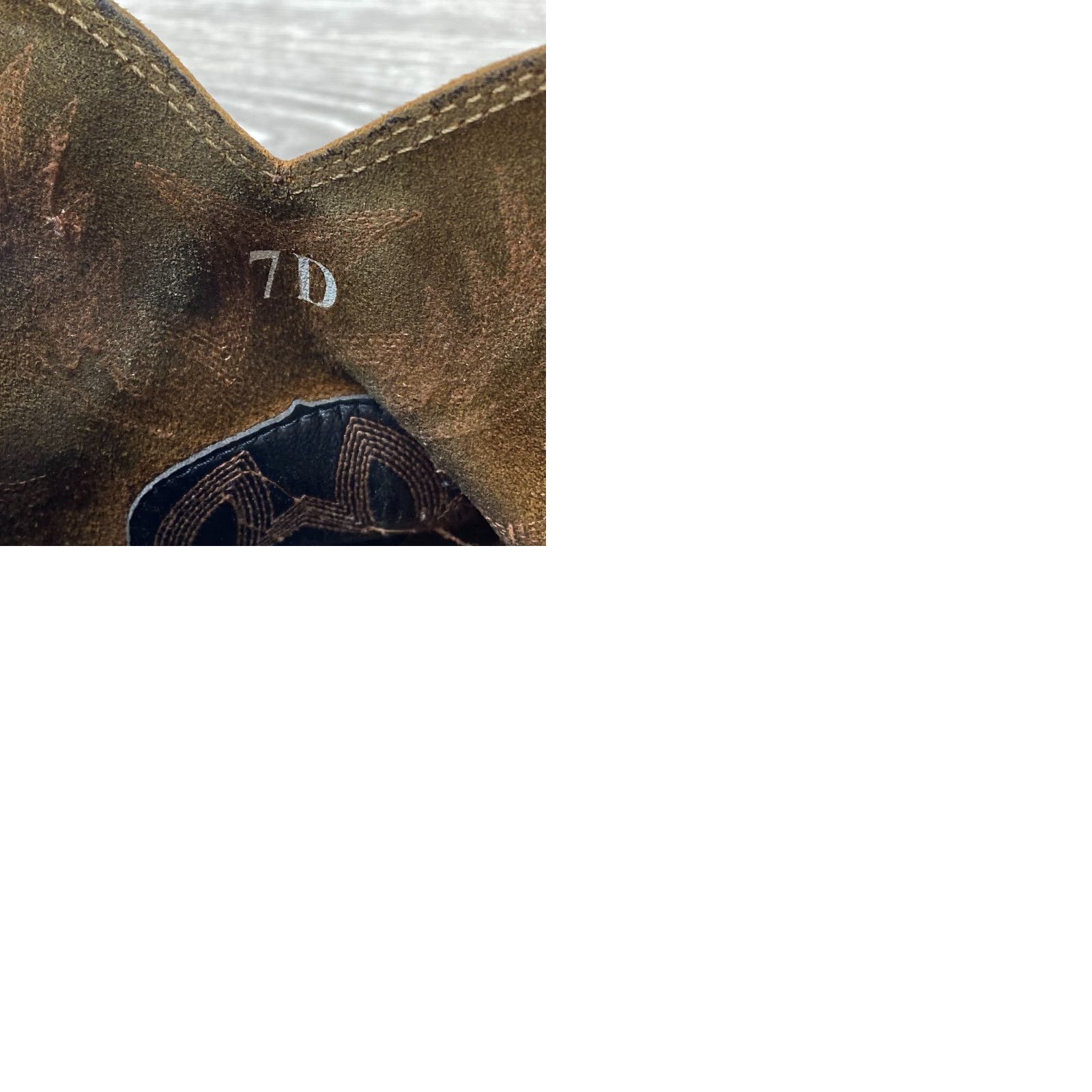Ariat Ariat Work Steel Toe Mens 7 D Boots Cowboy Western Square Toe Brown Leather Shirt Men Size US 7 / EU 40 - 9 Thumbnail