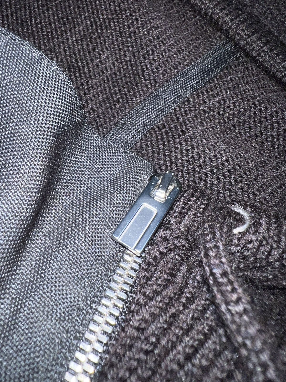 Hermes Hermes Assymetrical Neck Zip Wool Poly Technical Knit Hoodie Size US XL / EU 56 / 4 - 5 Thumbnail