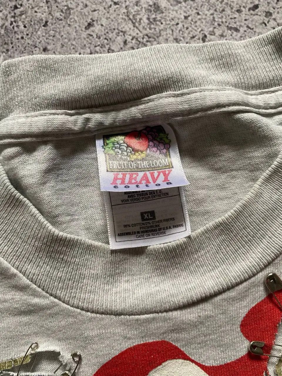 Cartoon Network VINTAGE 90s PEANUTS SNOOPY USA DISTRESSED CARTOON T SHIRT Size US XL / EU 56 / 4 - 11 Thumbnail