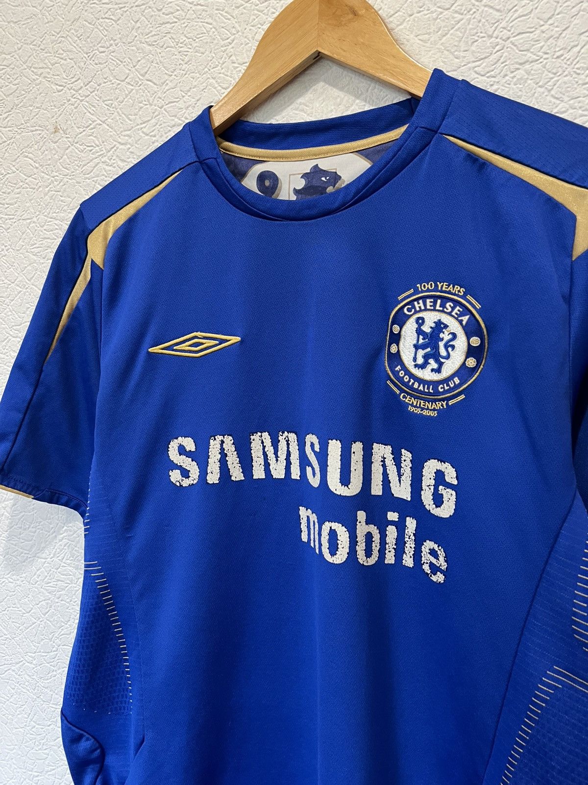 Umbro Chelsea Umbro 2005/2005 Home Kit Soccer Jersey Blokcore Size US S / EU 44-46 / 1 - 2 Thumbnail
