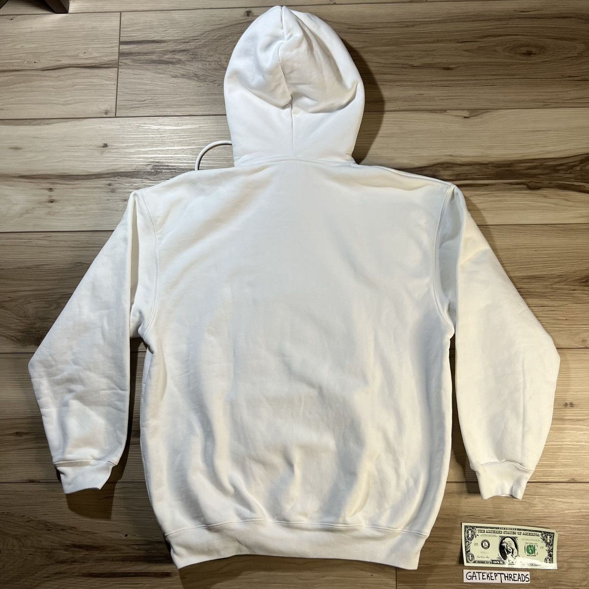 Balenciaga Balenciaga Copyright Green Logo White Pullover Hoodie Size US S / EU 44-46 / 1 - 18 Thumbnail