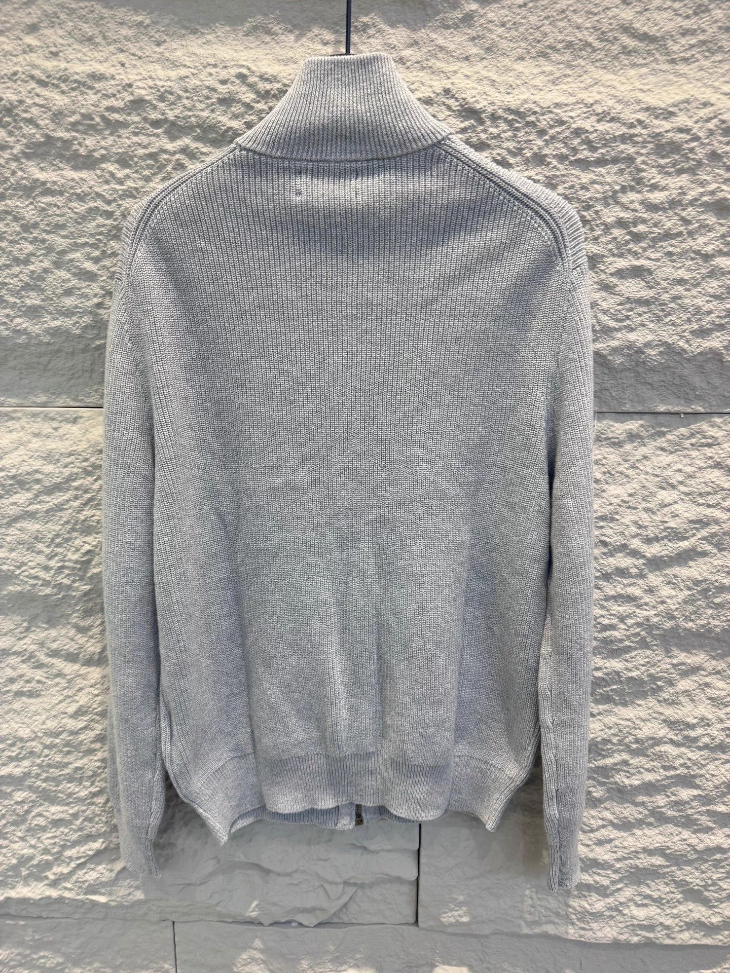 Polo Ralph Lauren Polo Ralph Lauren SS25 Solid Gray Pony Logo Knit Jacket S Size US S / EU 44-46 / 1 - 5 Thumbnail