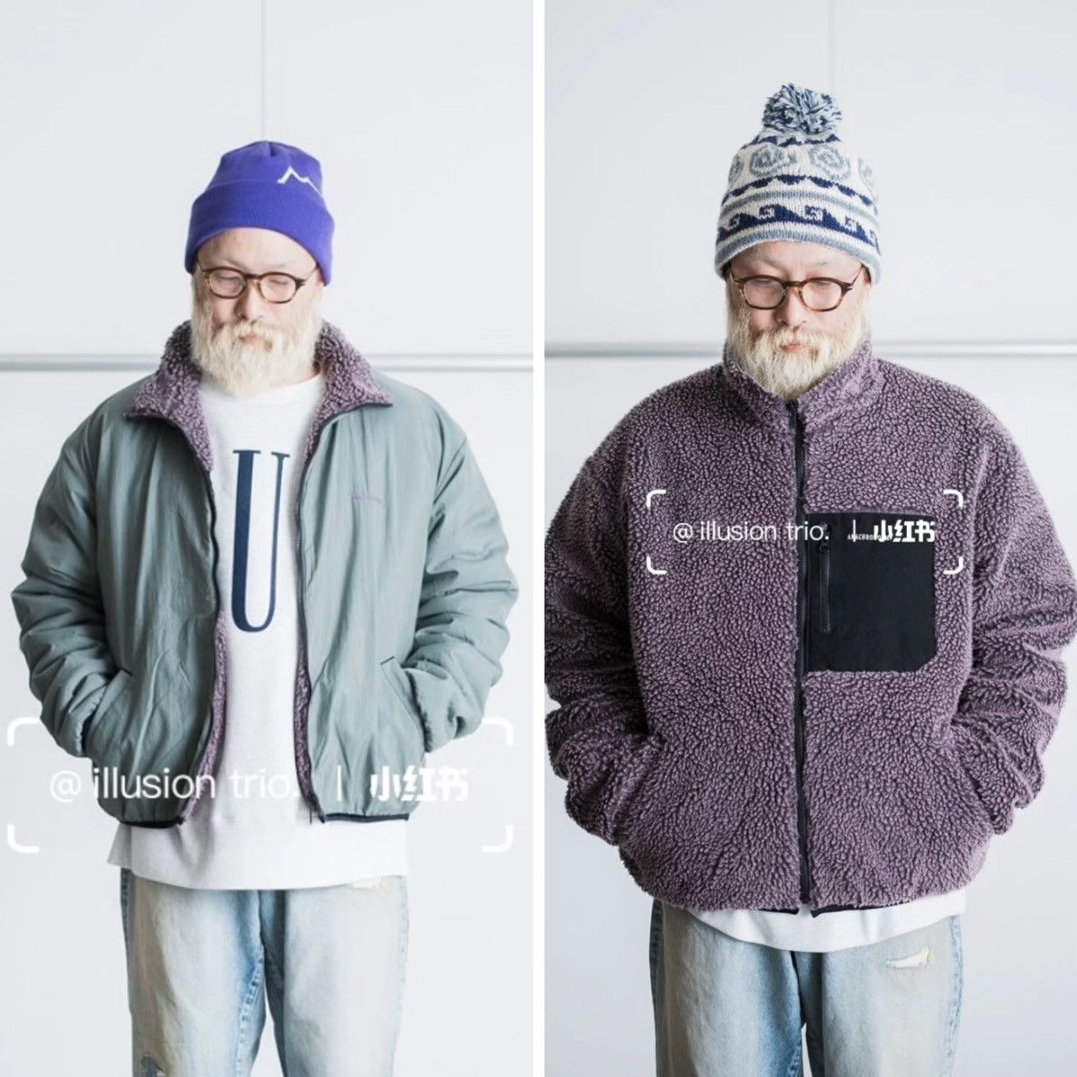 ANACHRONORM ANACHRONORM 24aw REVERSIBLE BOA JACKET Size US L / EU 52-54 / 3 - 2 Thumbnail