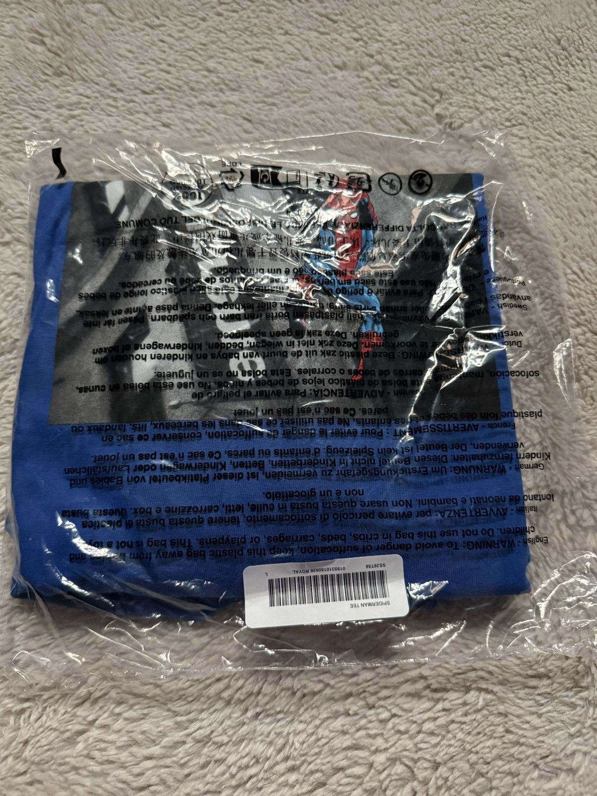 Supreme Supreme Spider-Man Tee Size US L / EU 52-54 / 3 - 2 Thumbnail