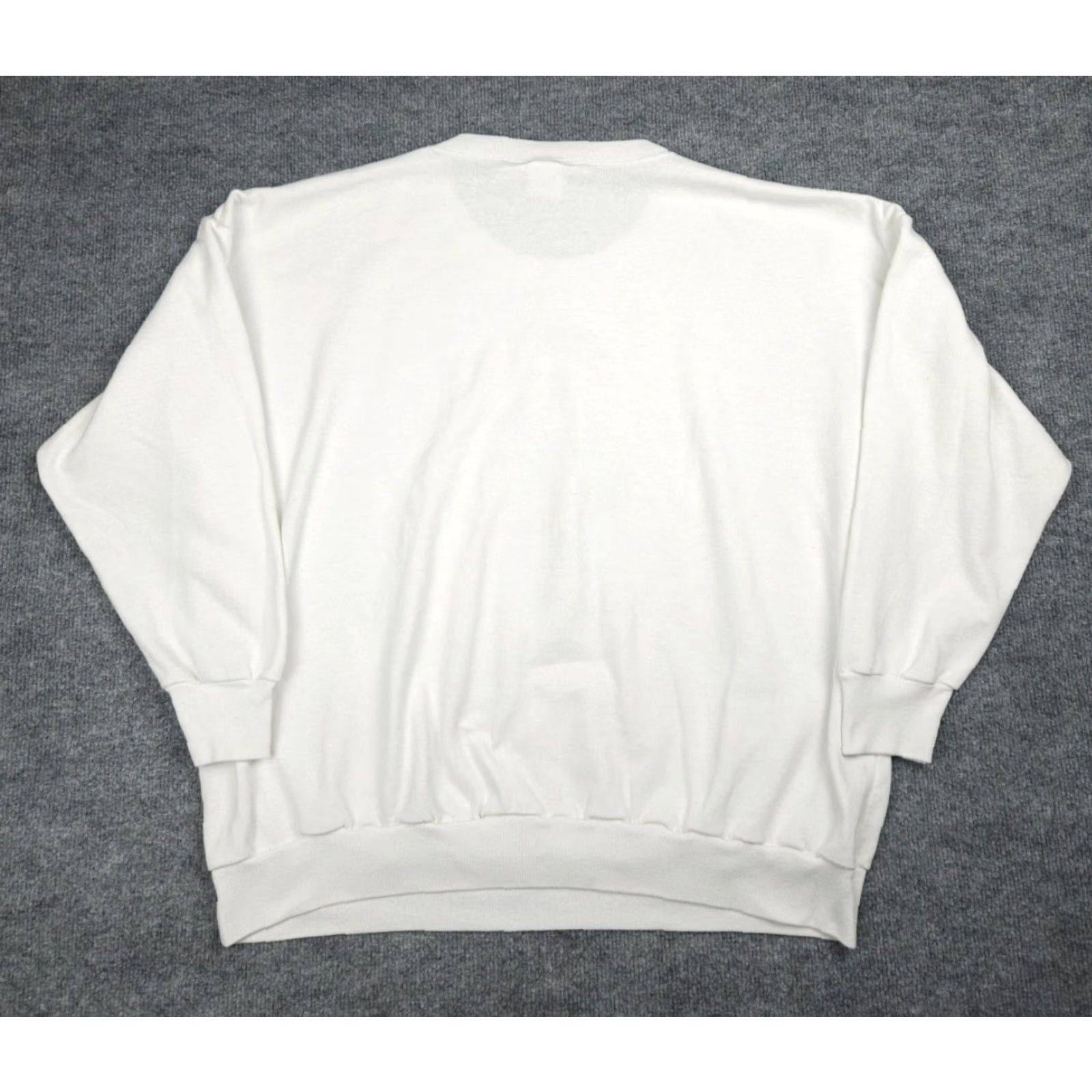 Vintage VINTAGE Cathy Christmas Crewneck Sweatshirt 3X White Women Pullover Winter Long Sleeve Crew Neck Cartoon Size XXL / US 16-18 / IT 52-54 - 2 Thumbnail