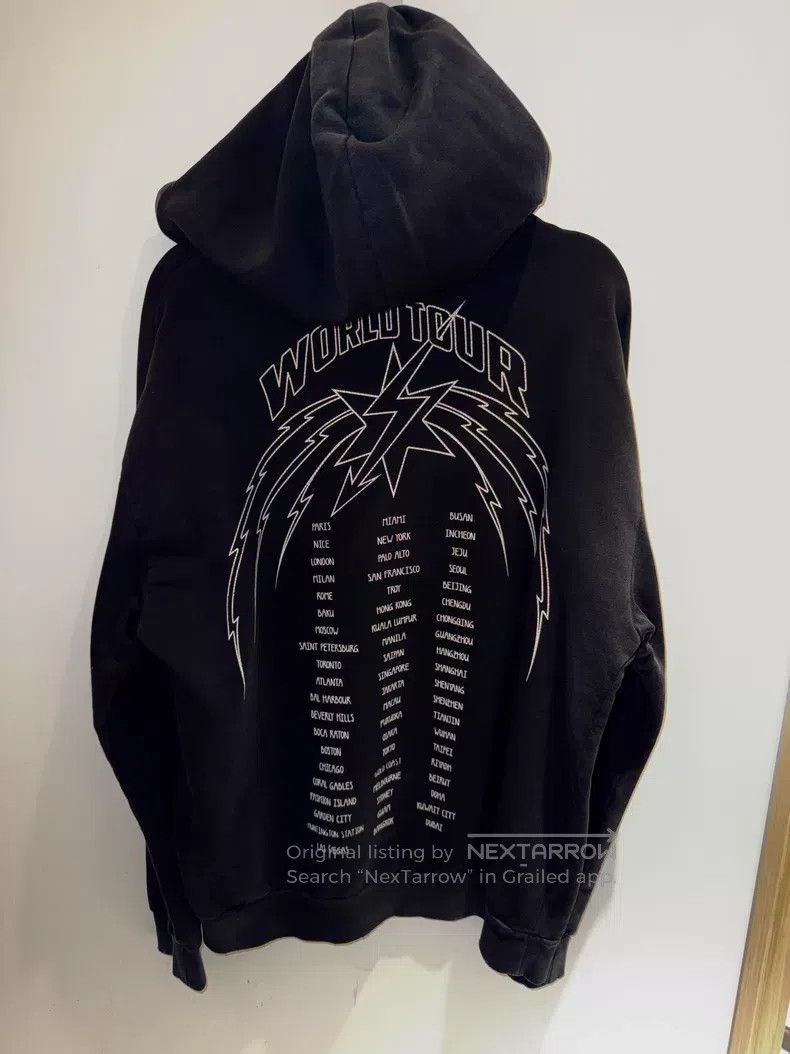 Givenchy Givenchy Pure Cotton Lightning Pattern Hooded Long Sleeve Size US M / EU 48-50 / 2 - 2 Thumbnail