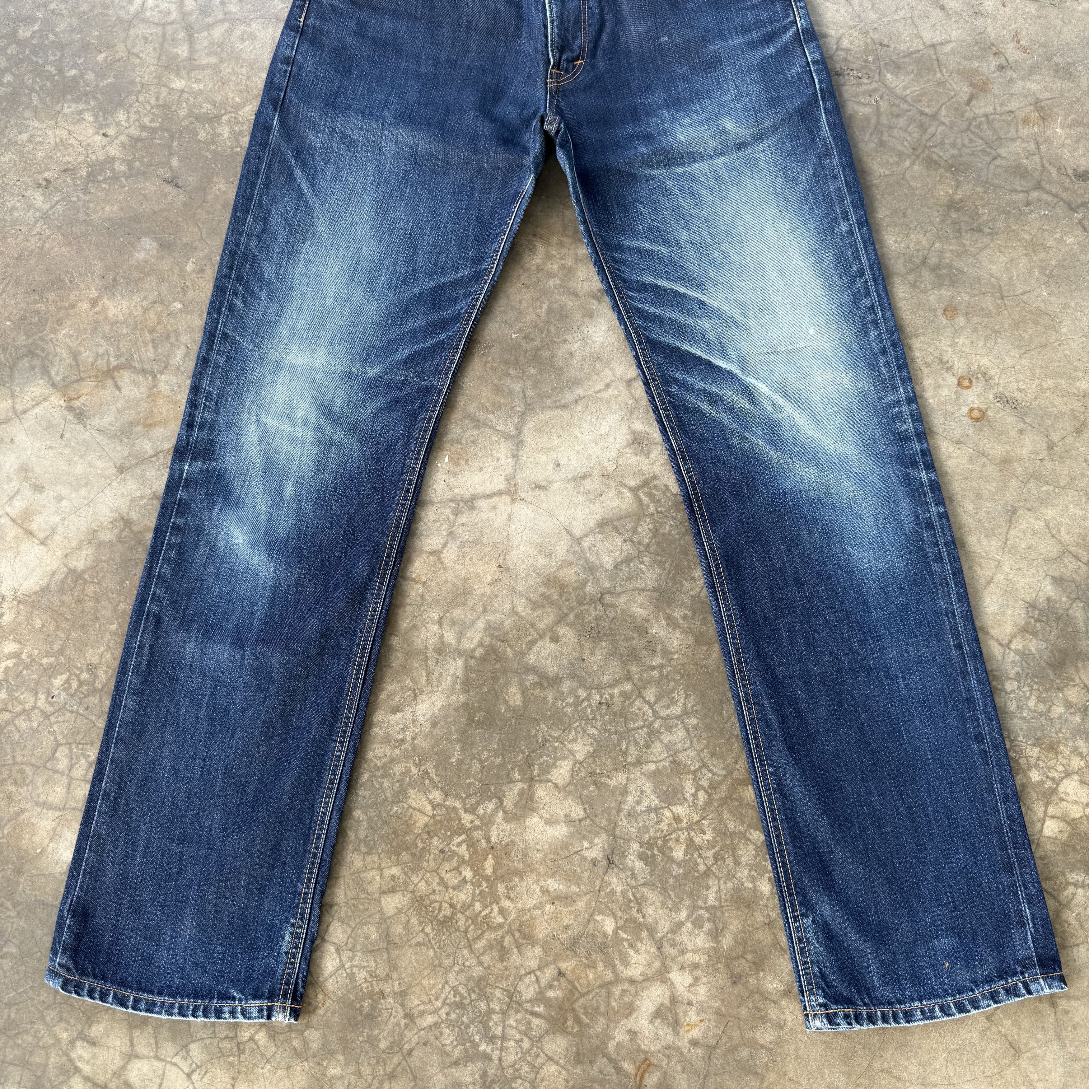 Edwin W35 Vintage Edwin Faded Mud Washer Denim Jean Pants Size US 35 - 2 Thumbnail