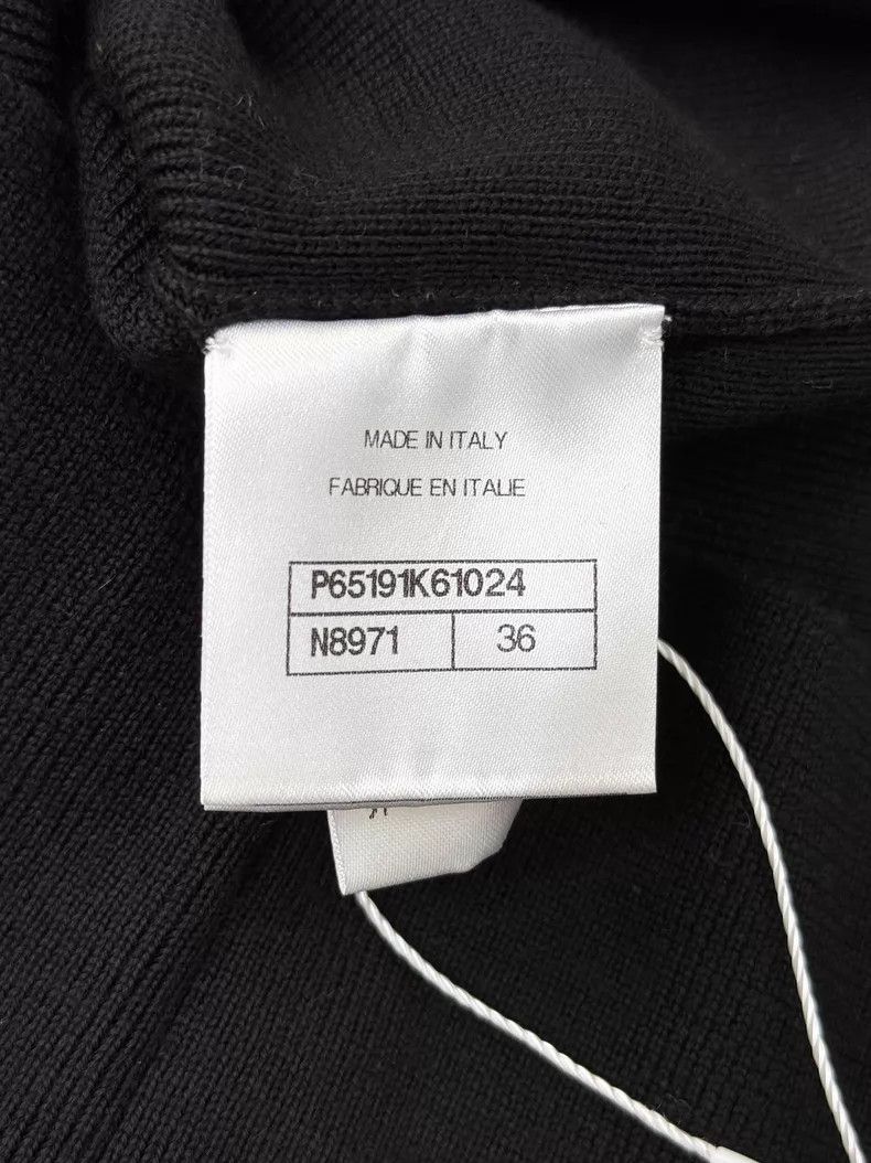 Chanel Chanel White lapel doll collar stitched wool long-sleeved Size XS / US 0-2 / IT 36-38 - 6 Thumbnail
