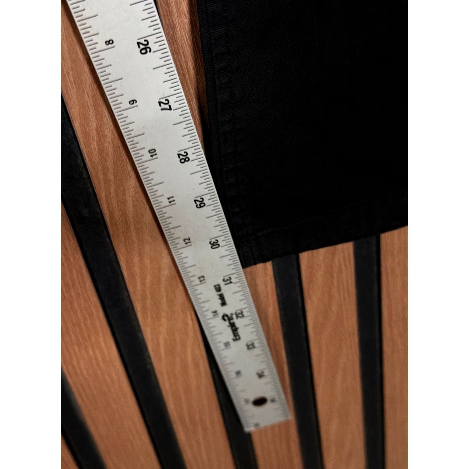 Buck Mason Buck Mason Pants Mens Black Straight 31 x 32 Canvas Duck 5 Pocket Size US 31 - 5 Thumbnail