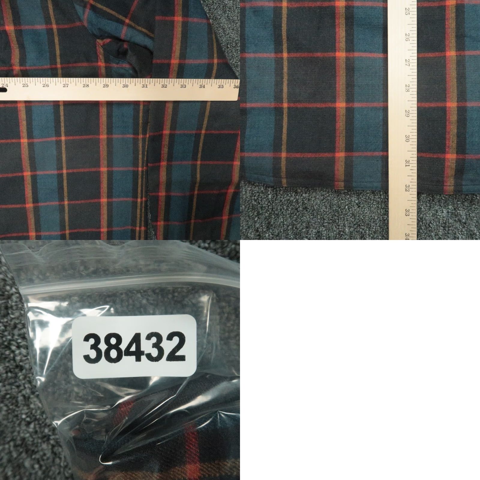 Vintage LL Bean Shirt Men 3XL Blue Plaid Katahdin Performance Flannel Long Sleeve NWT Size US XXL / EU 58 / 5 - 8 Thumbnail