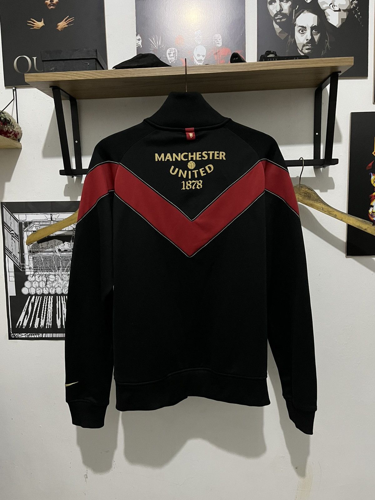 Nike Nike x manchester united 2006/2007 tracktop rare vintage Size US L / EU 52-54 / 3 - 3 Thumbnail