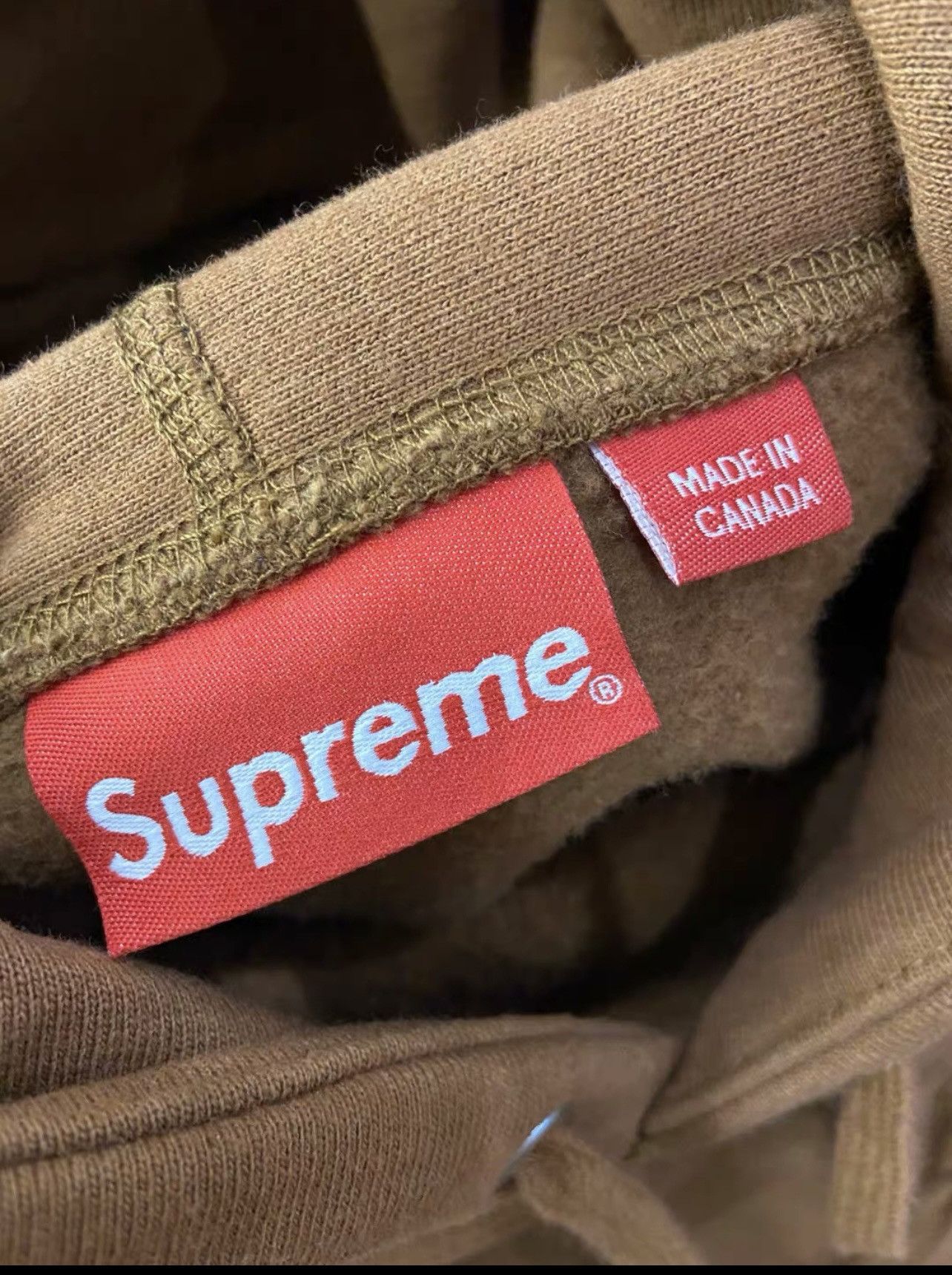 Supreme Supreme fw17 rust Brown box logo hooded sweatershirt Size US M / EU 48-50 / 2 - 4 Thumbnail
