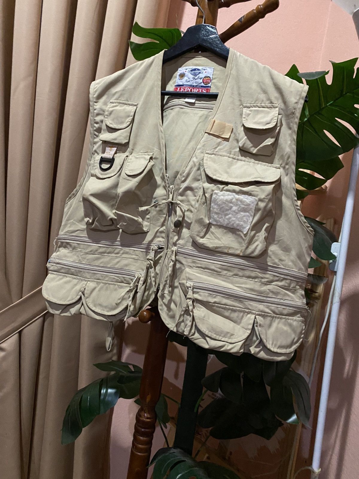 Vintage Vintage Leports Safari Fishing Utility Vest Multi-Pocket Size US L / EU 52-54 / 3 - 5 Thumbnail