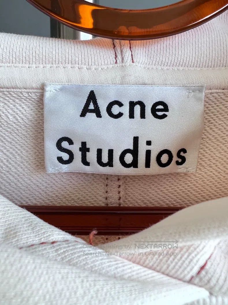 Acne Studios Acne Studios Embroidered Logo Hoodie Size XXS / US 00 / IT 34 - 3 Thumbnail