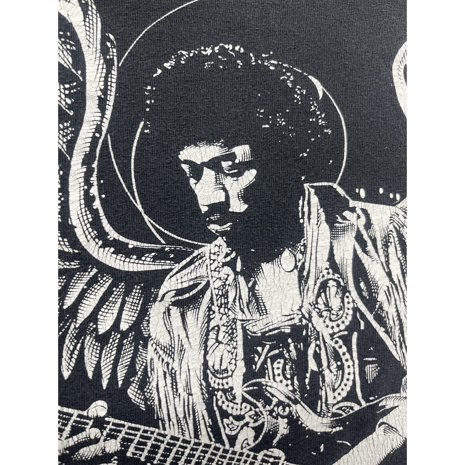 Other VTG 2007 Jimi Hendrix T-Shirt The Legend Angel Wings Guitar Size US XL / EU 56 / 4 - 6 Thumbnail