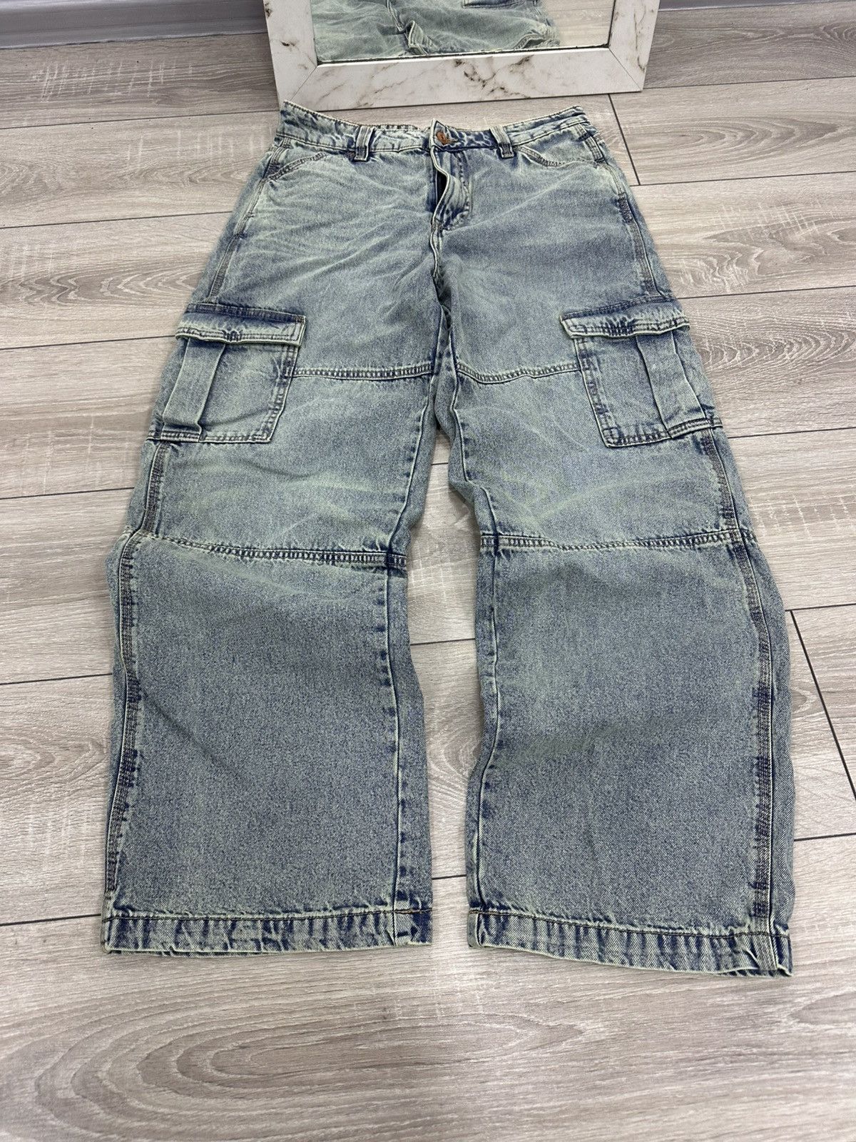 Hysteric Glamour Hysteric Glamour Vintage Baggy Cargo Loose Jeans Size US 30 / EU 46 - 2 Thumbnail