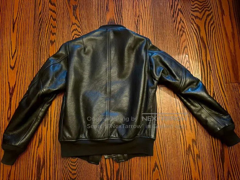 Schott Schott MA-1 flight jacket leather jacket Size US S / EU 44-46 / 1 - 6 Thumbnail