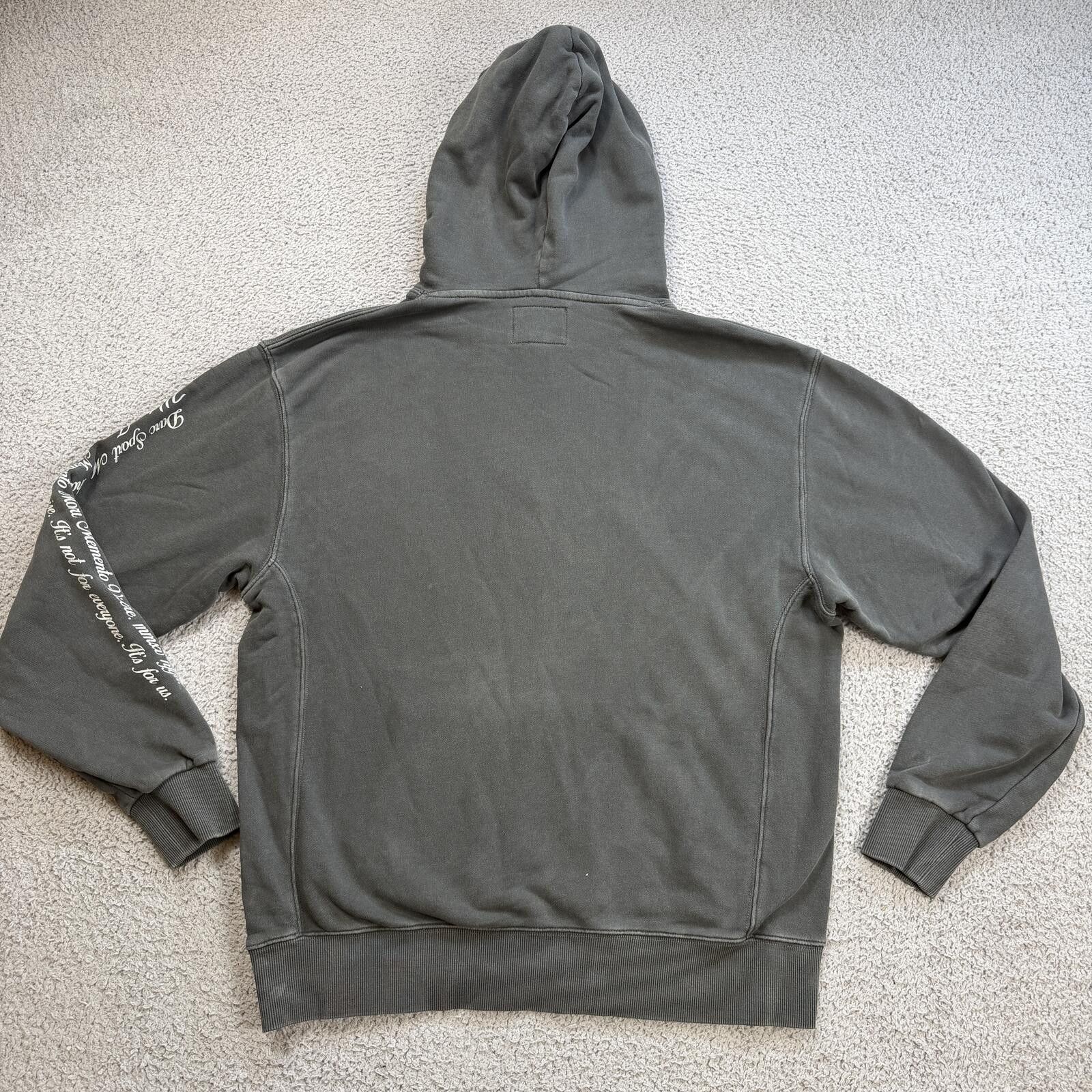 Darc Sport Darc Sport Wolves Forever Hoodie M Black Gym Wolf Sweatshirt Size US M / EU 48-50 / 2 - 2 Thumbnail