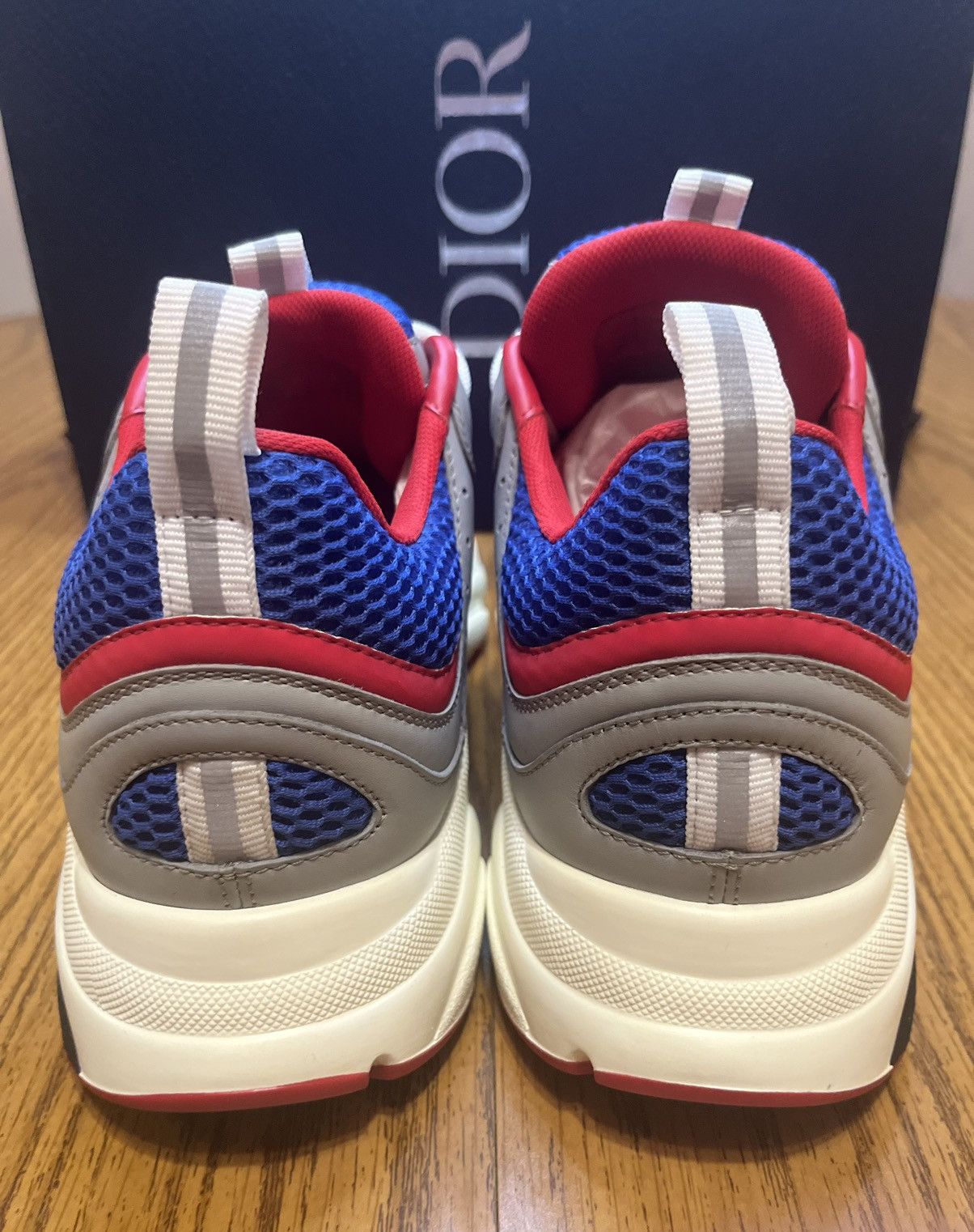 Dior Dior B22 Sneaker (Red/Blue) Size US 7 / EU 40 - 5 Thumbnail