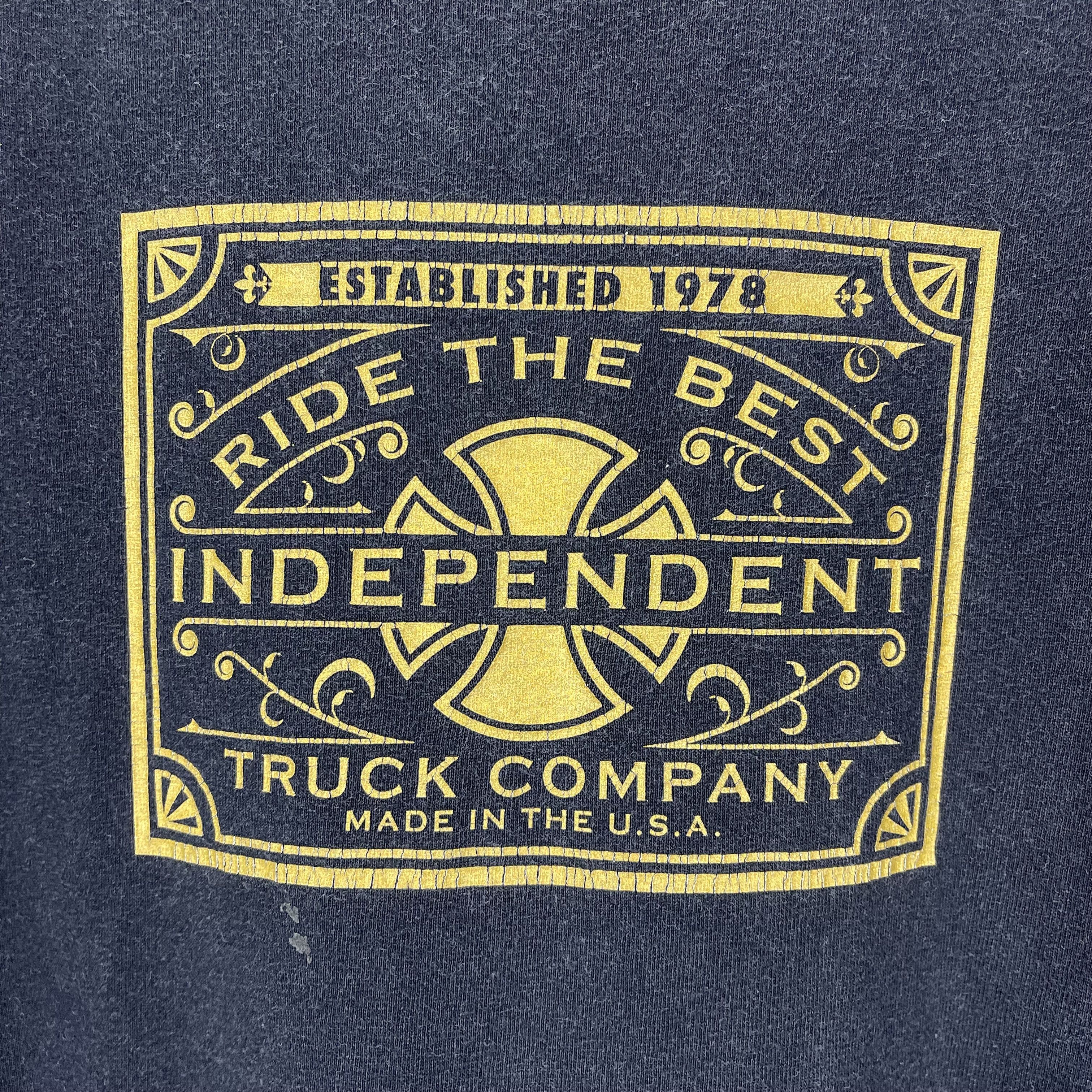 Independent Truck Co. Vintage INDEPENDENT TRUCK COMPANY T Shirt #2022/14 Size US XL / EU 56 / 4 - 2 Thumbnail