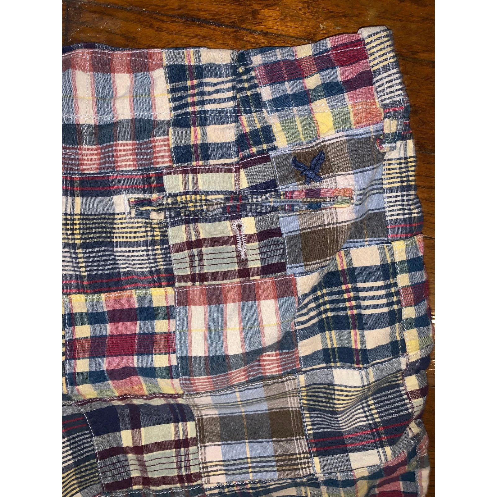 American Eagle Outfitters American Eagle Outfitters Patchwork Madras Shorts Mens 36 Size US 36 / EU 52 - 9 Thumbnail