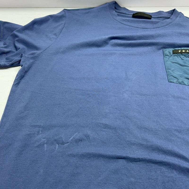 Prada Prada Logo Pocket Short Sleeve TShirt-2506 Size US XL / EU 56 / 4 - 3 Thumbnail