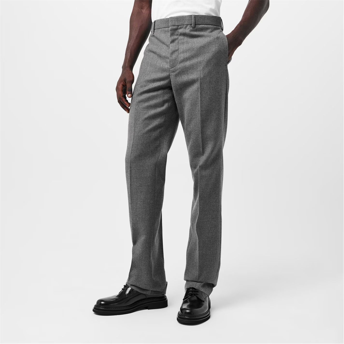 Givenchy o1g2r1mq0426 Straight Leg Trousers in Grey Size US 32 / EU 48 - 2 Thumbnail