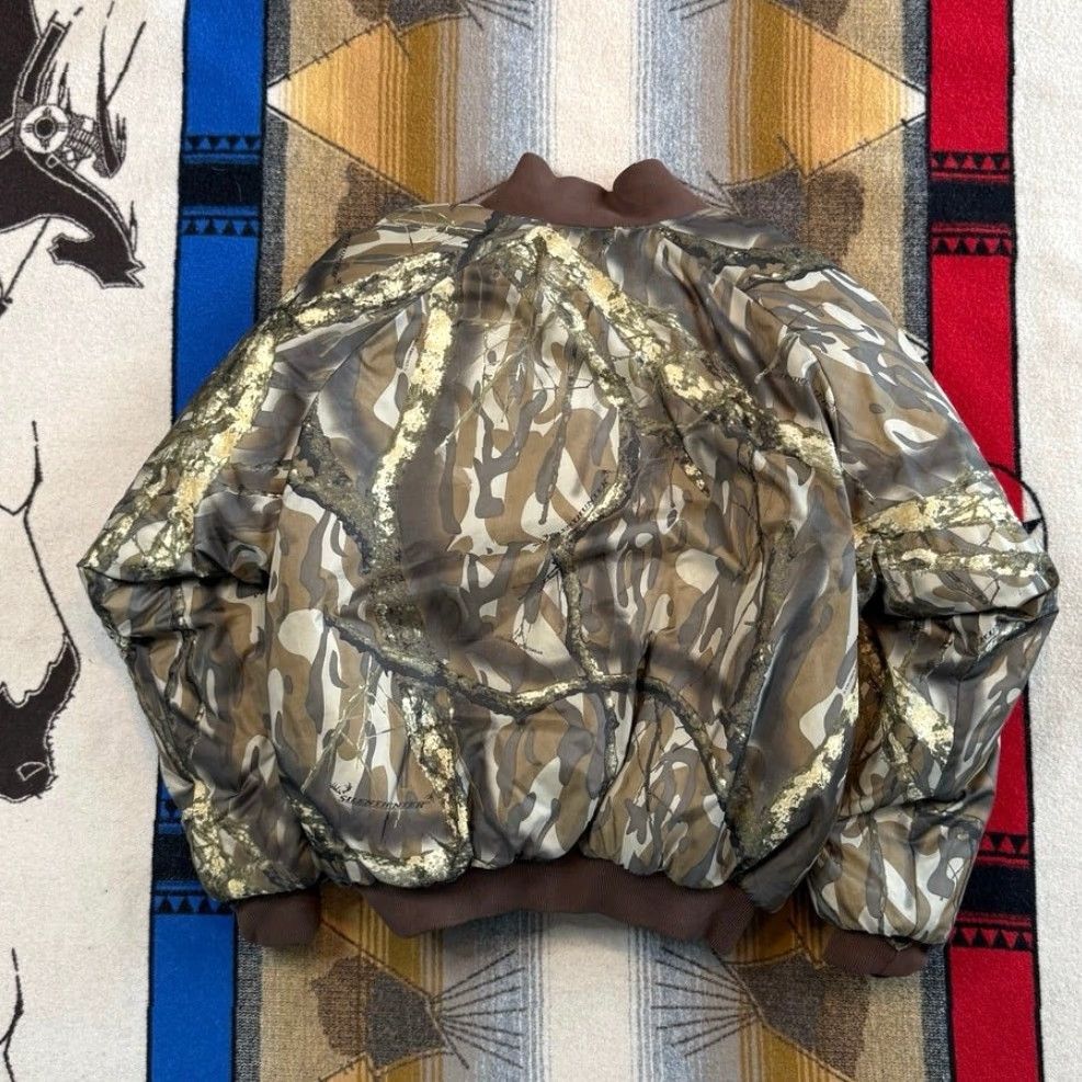 Vintage VINTAGE Columbia Reversible Camouflage Puffer Jacket Mens Hunting Outdoor Nylon Zip SZ L Brown Size US L / EU 52-54 / 3 - 3 Thumbnail