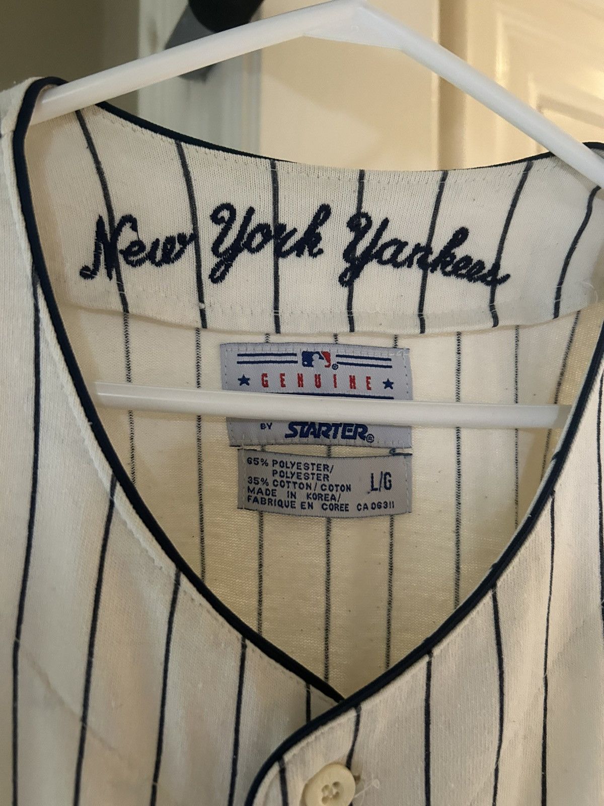 New York Yankees New York Yankees vintage jersey Size US L / EU 52-54 / 3 - 2 Thumbnail