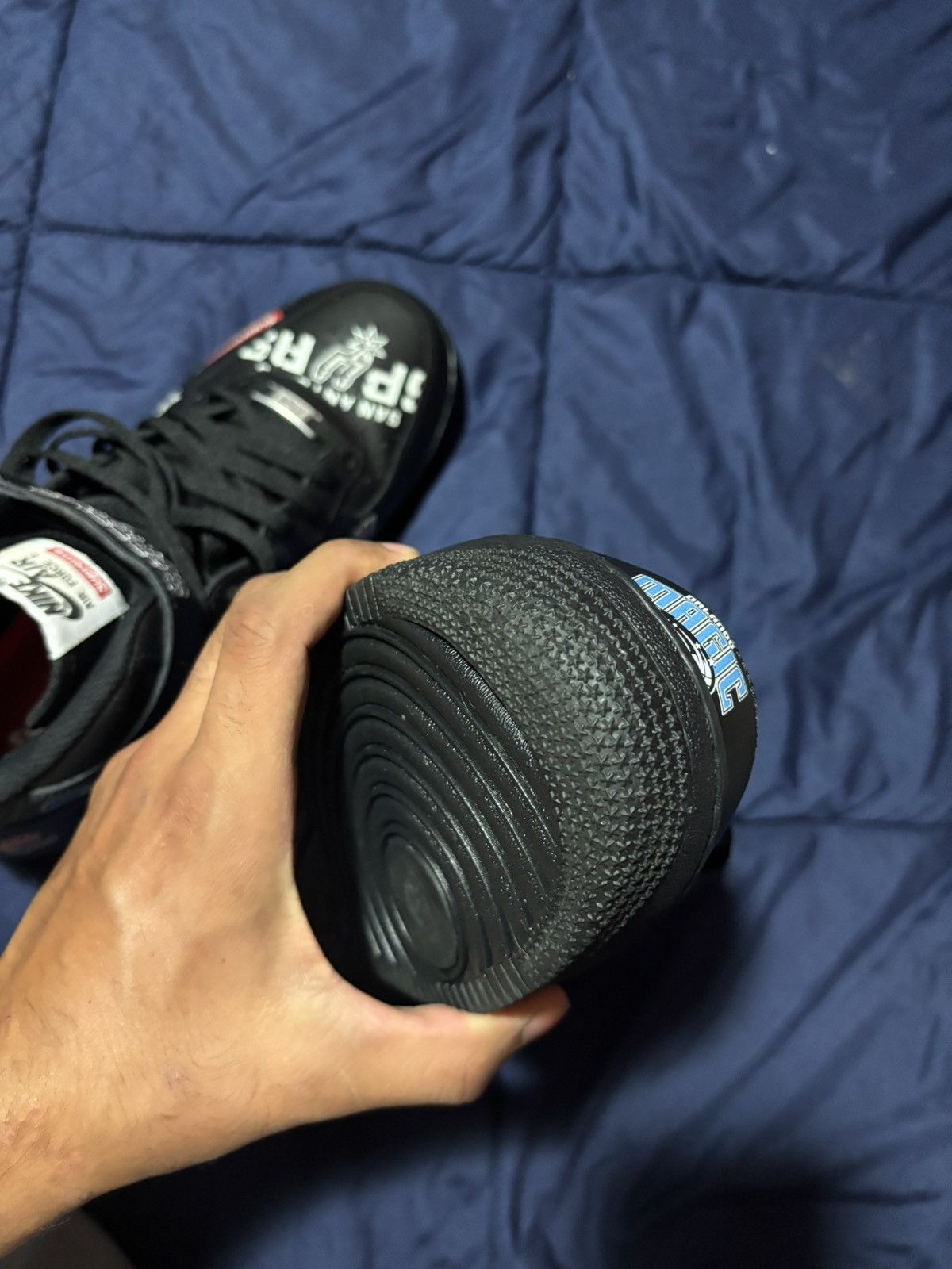 Supreme Supreme x Nba x Airforce 1 Mids Size US 9.5 / EU 42-43 - 8 Thumbnail