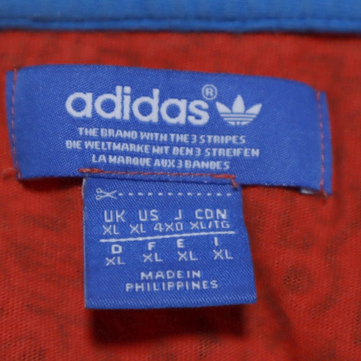 Adidas Adidas Pocket All Over Print T-Shirt Red Men XL Shirt Size US XL / EU 56 / 4 - 5 Thumbnail