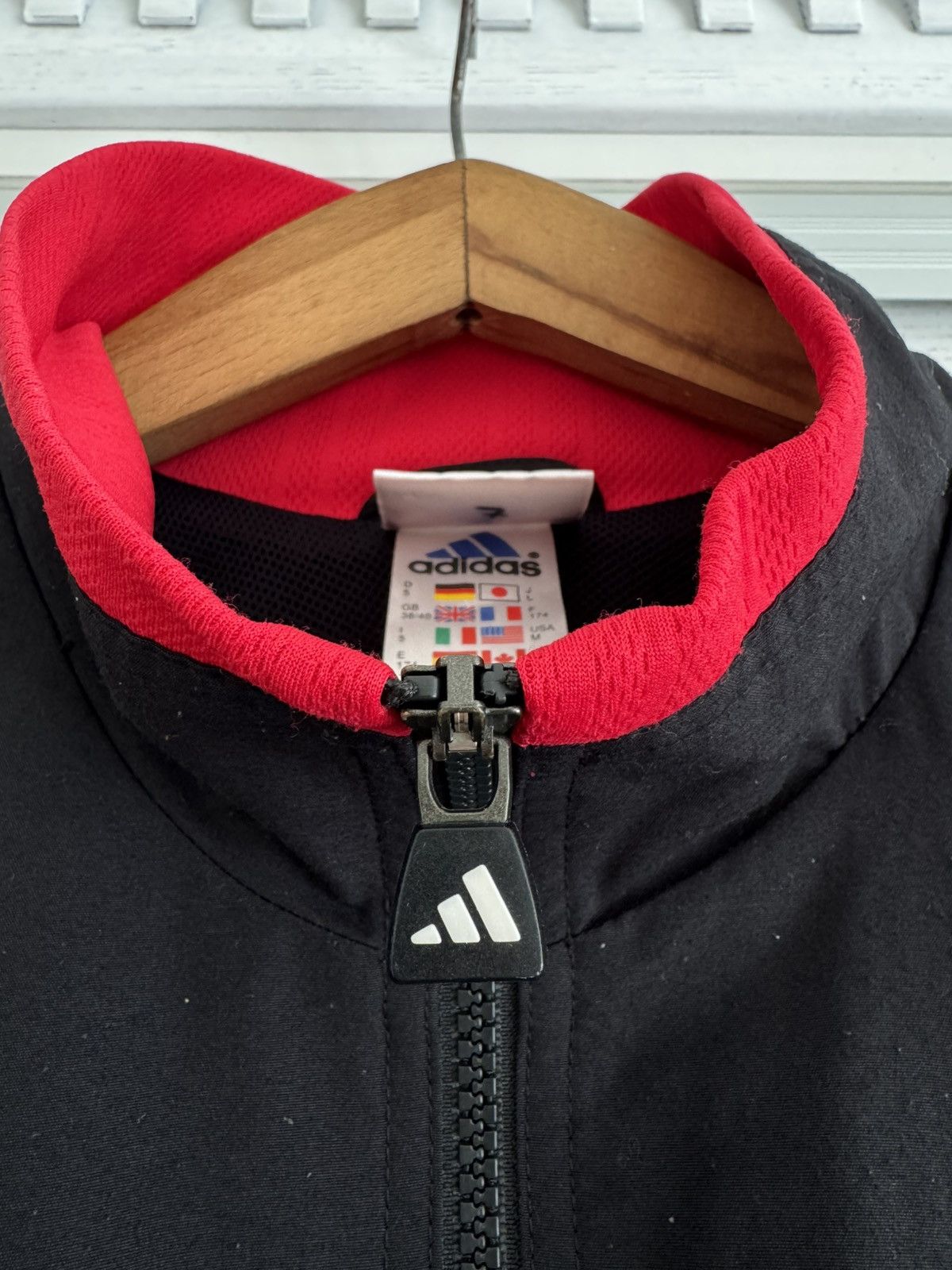 Adidas Vintage Adidas Busingen 2000-2001 Soccer Track Jacket Jersey Size US M / EU 48-50 / 2 - 10 Thumbnail