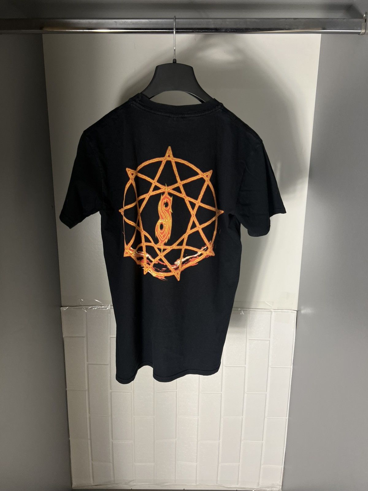Slipknot × Vintage VERY RARE SLIPKNOT WORLD TOUR ROCK T-SHIRT DOUBLE PRINTED Size US M / EU 48-50 / 2 - 4 Thumbnail