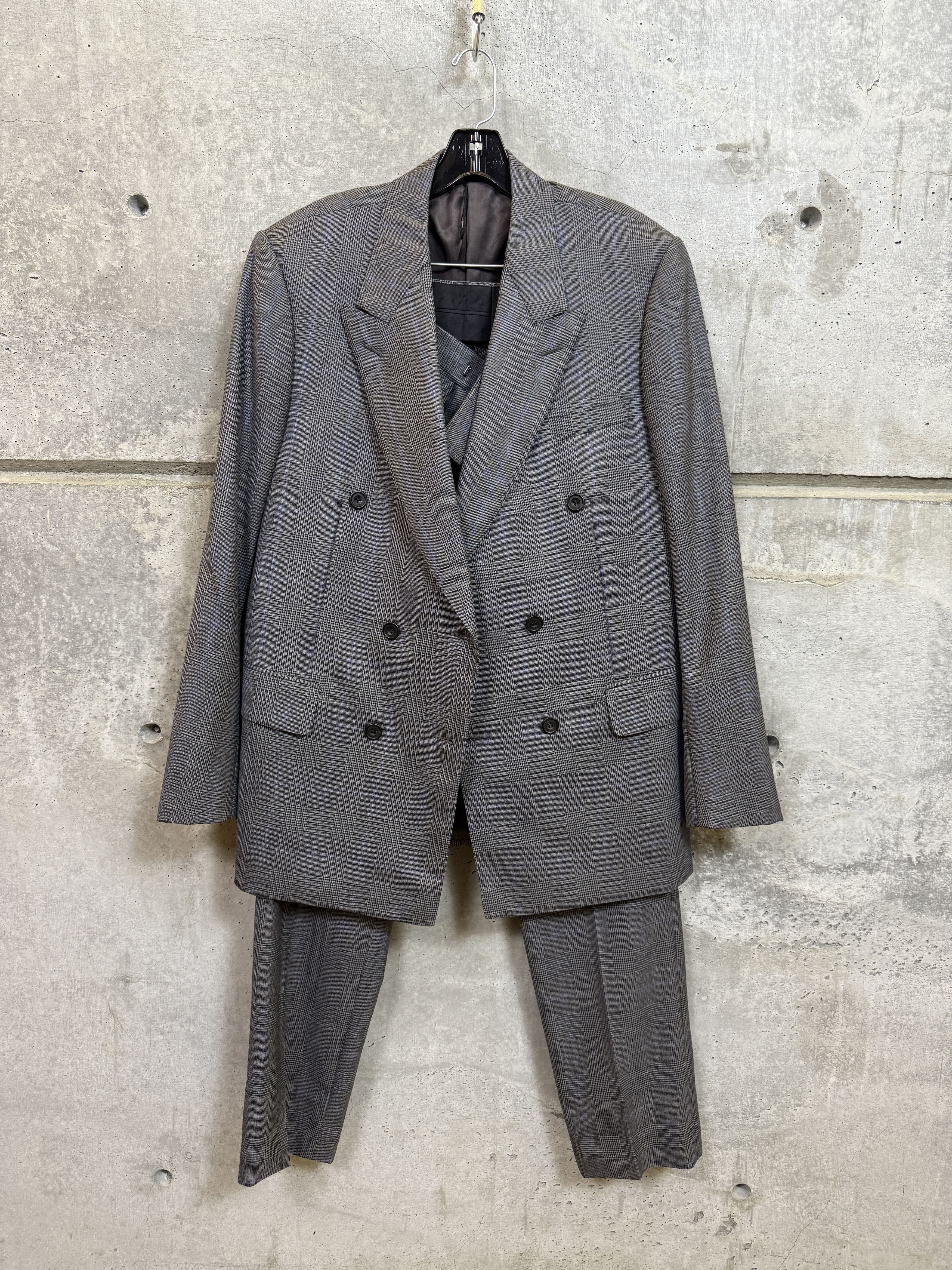 Kingsman Kingsman Double Breasted Suit Jacket & Pants Size 50R - 1 Thumbnail