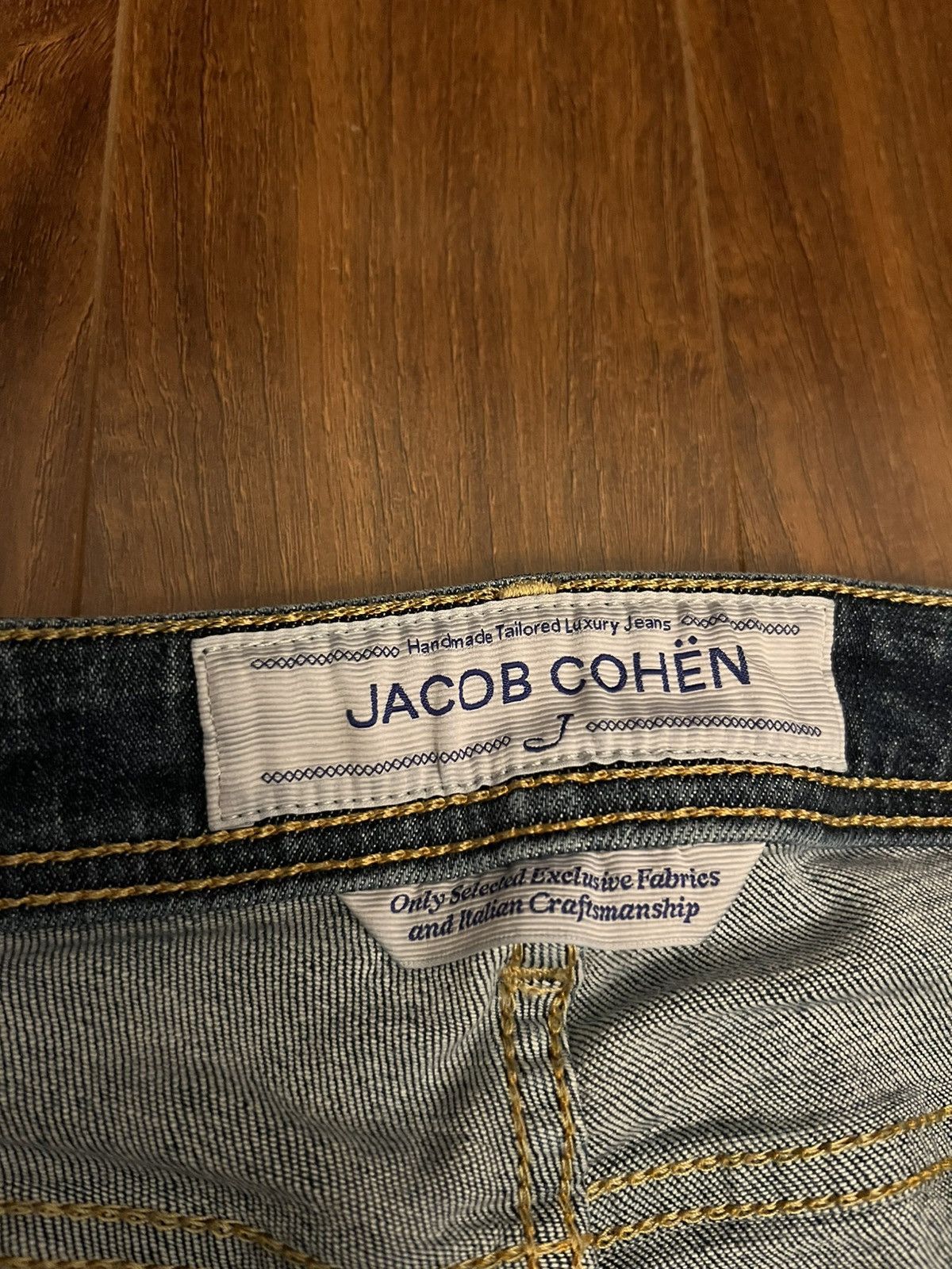 Jacob Cohen Jacob Cohen Luxury J622 Nick Slim Jeans Size US 38 / EU 54 - 12 Thumbnail
